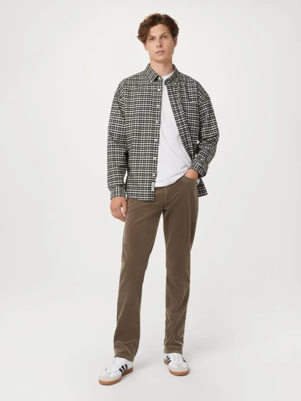 The Brunswick Corduroy Pant in Brown sold by Frank & Oak