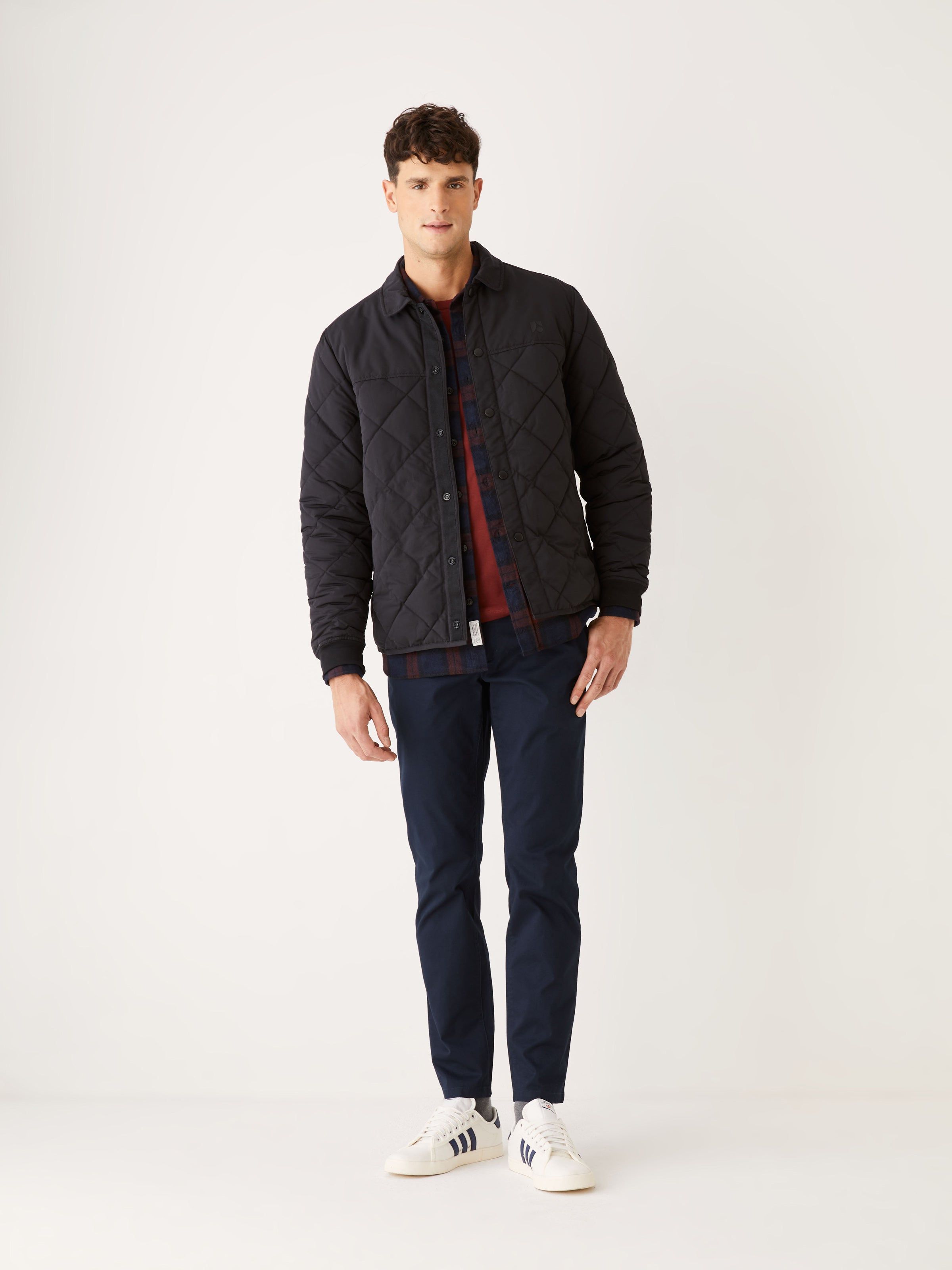 The Skyline Reversible Collared Jacket in Black sold by Frank & Oak product image thumbnail 8