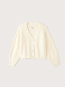 The Seawool® Cardigan in White sold by Frank & Oak