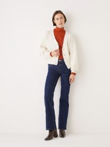 The Seawool® Cardigan in White sold by Frank & Oak