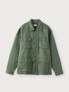 The Relaxed Fit Utility Jacket in Green sold by Frank & Oak