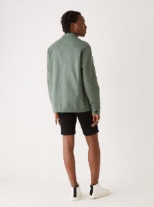 The Relaxed Fit Utility Jacket in Green sold by Frank & Oak