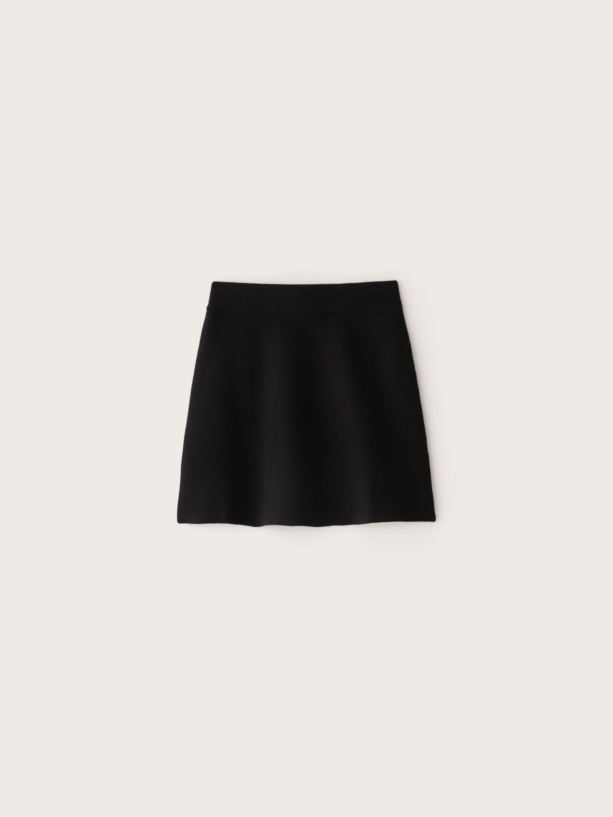 The Compact Mini Skirt in Black sold by Frank & Oak product image thumbnail 5