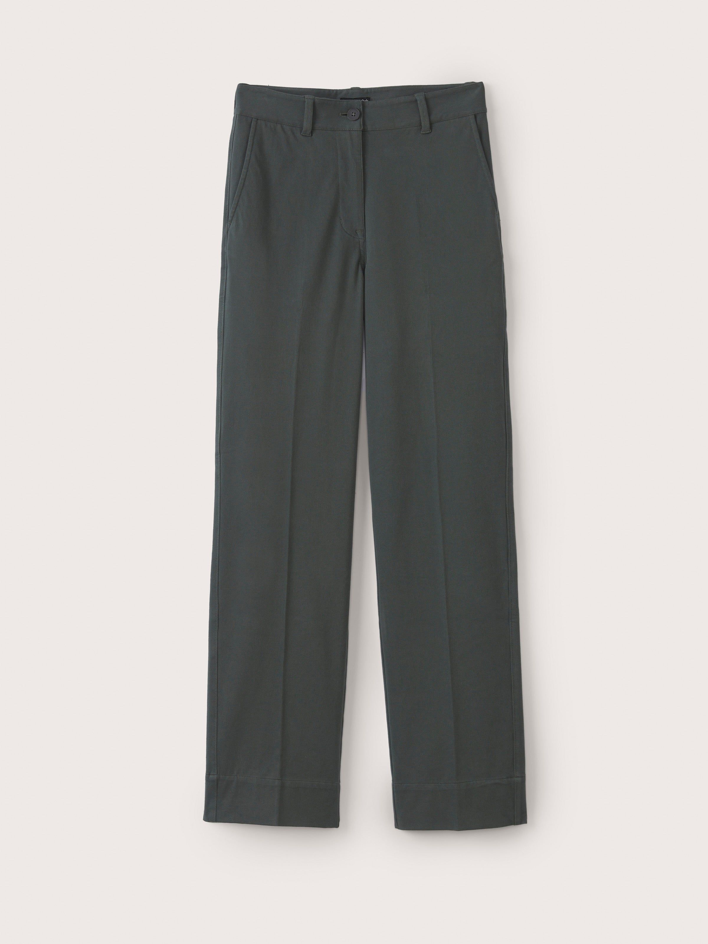 The Jane Straight Fit Flex Pant in Smoked Green sold by Frank & Oak product image thumbnail 6