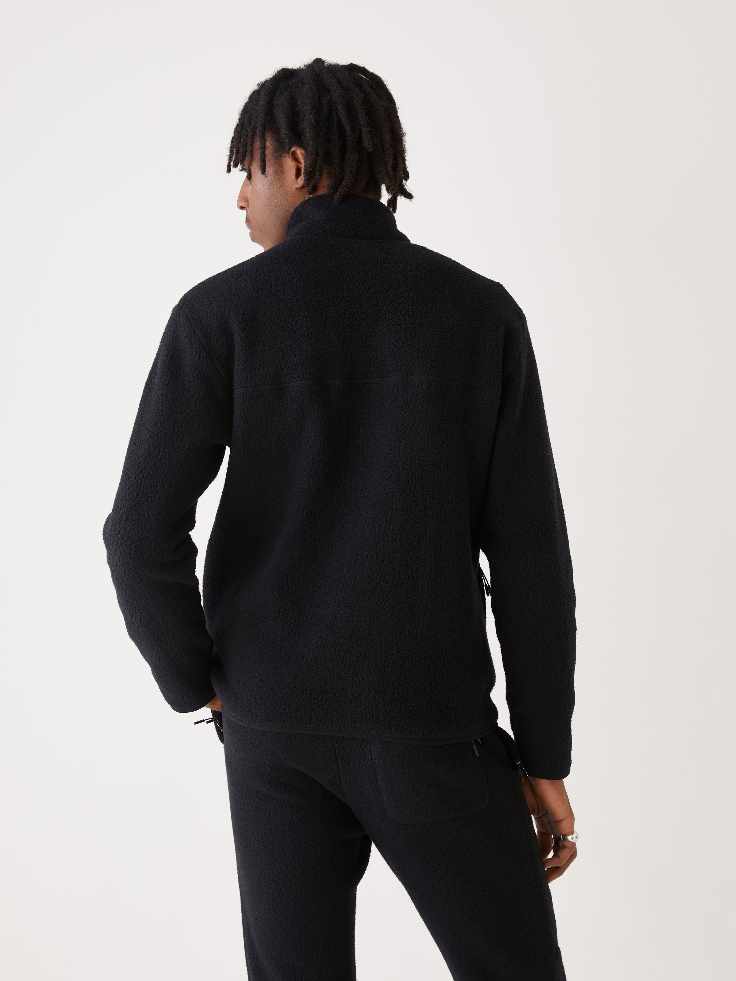 The Polar Fleece Pullover in Black sold by Frank & Oak product image thumbnail 4