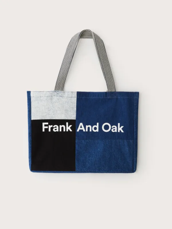 The Denim Tote Bag sold by Frank & Oak