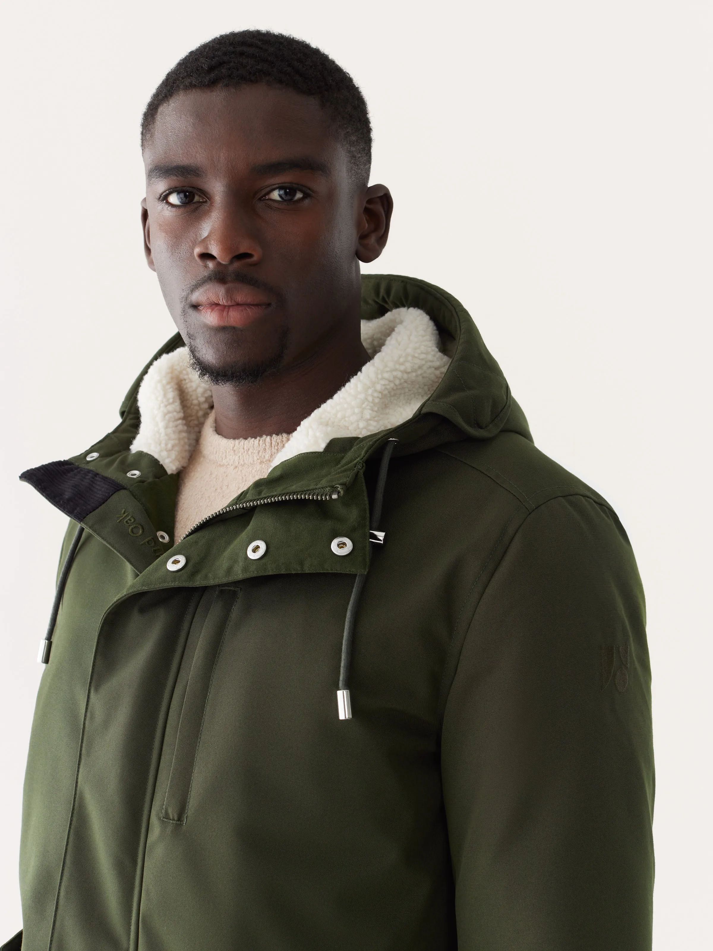 The Alpine Parka in Rosin sold by Frank & Oak product image thumbnail 4