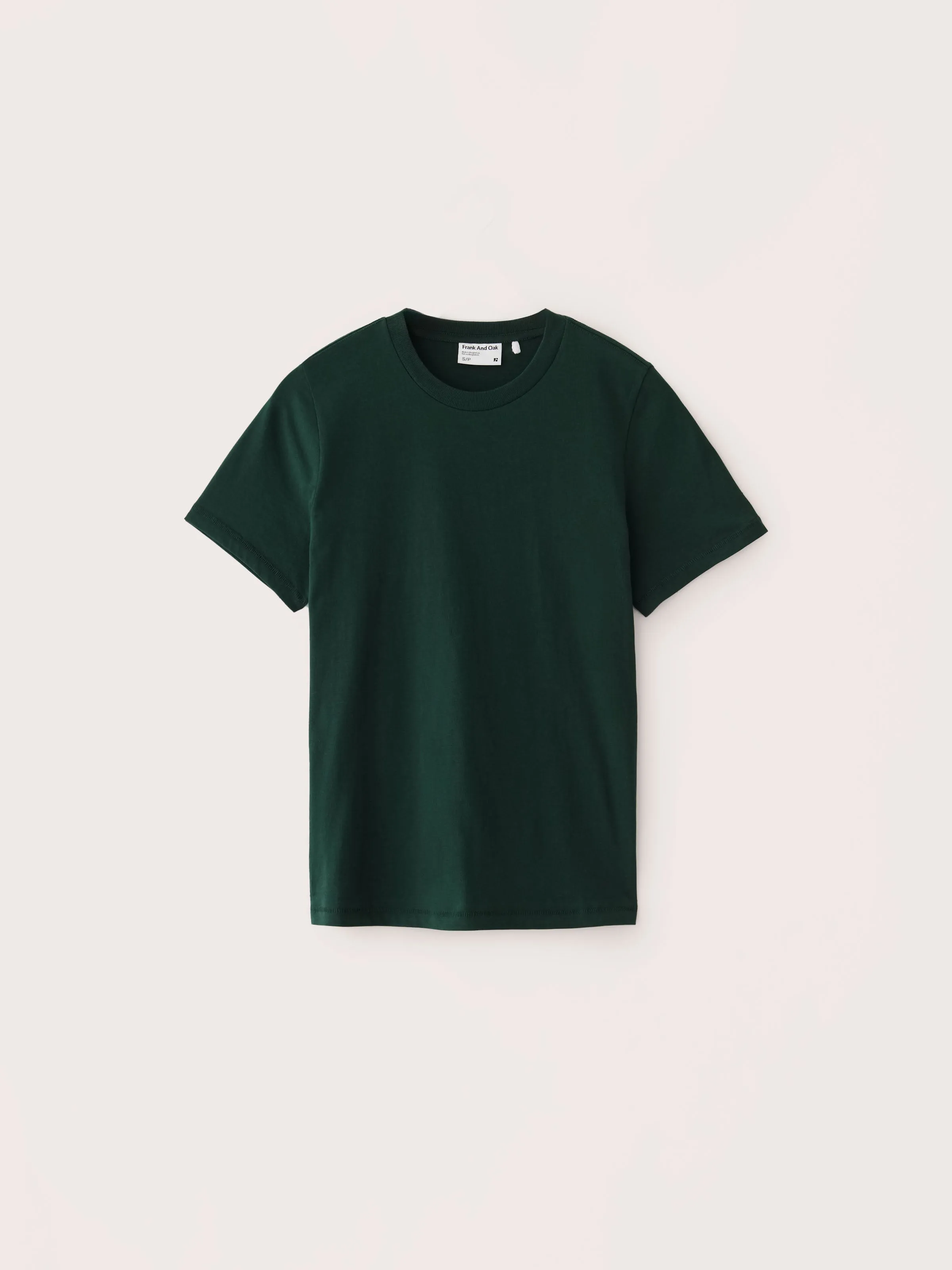 The Essential T-Shirt in Forest Green sold by Frank & Oak product image thumbnail 5