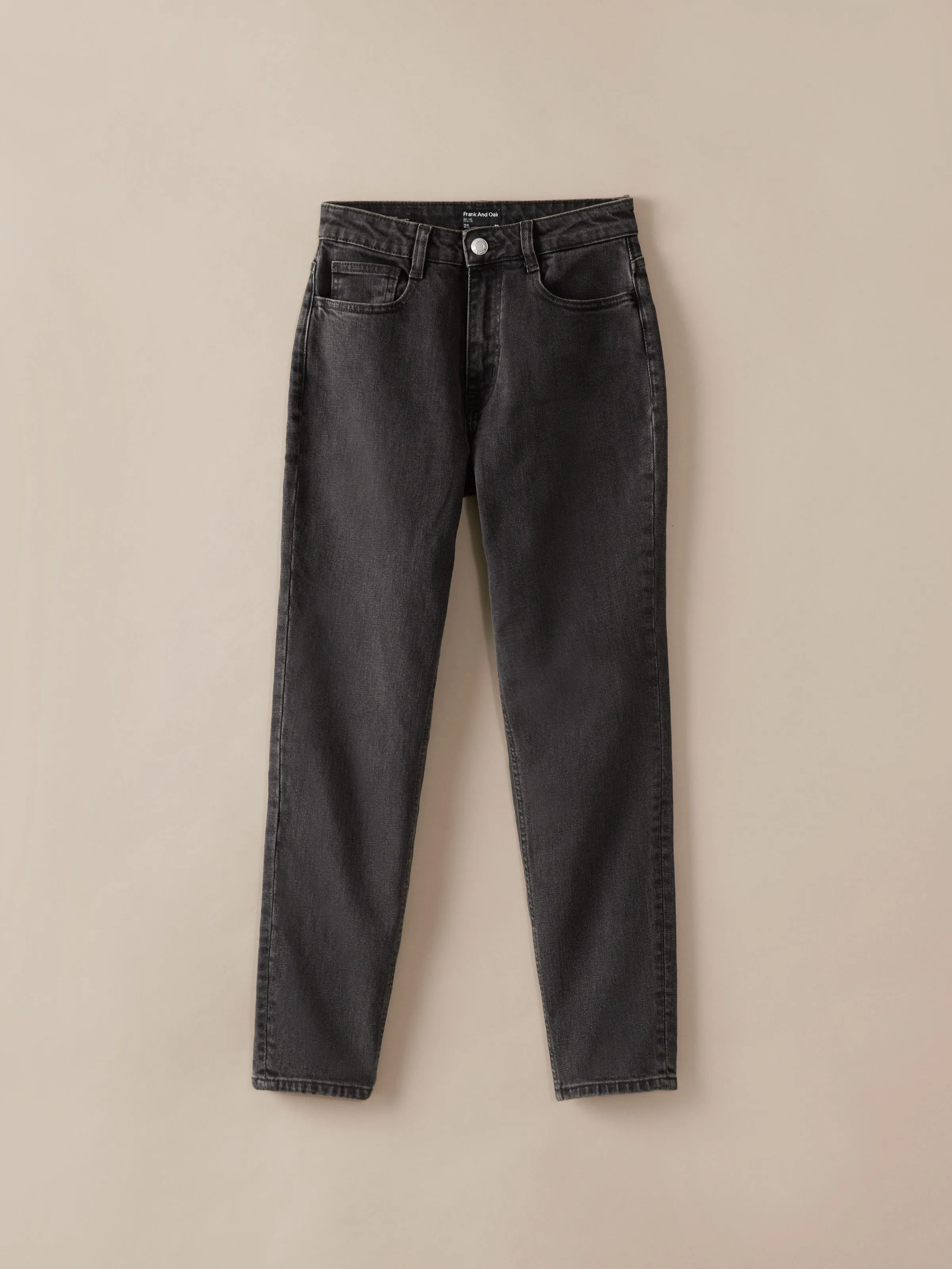 The Stevie Tapered Jean in Washed Black sold by Frank & Oak product image thumbnail 5