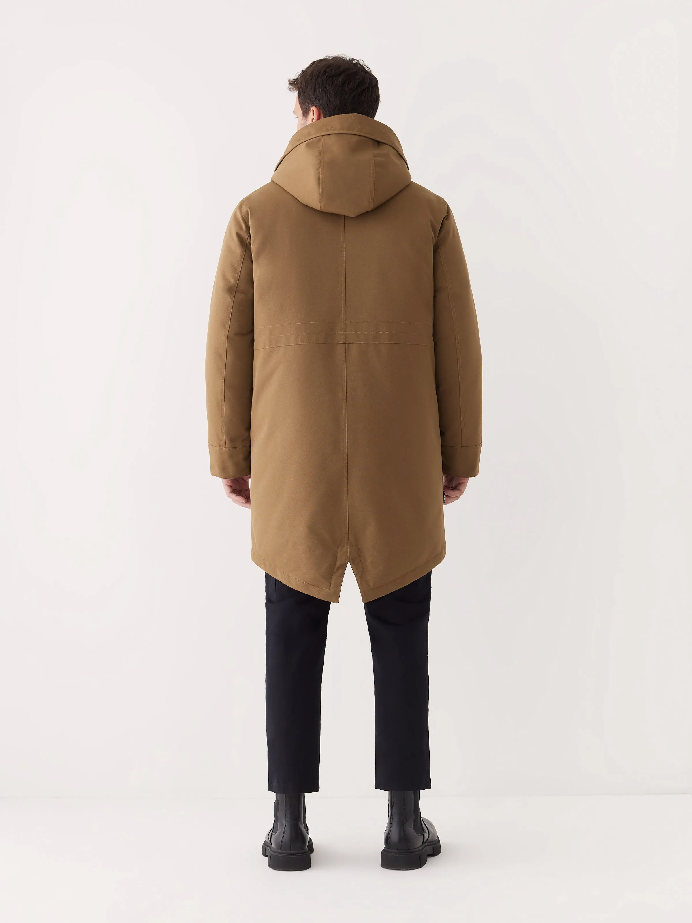 The Alpine Parka in Sepia sold by Frank & Oak product image thumbnail 3