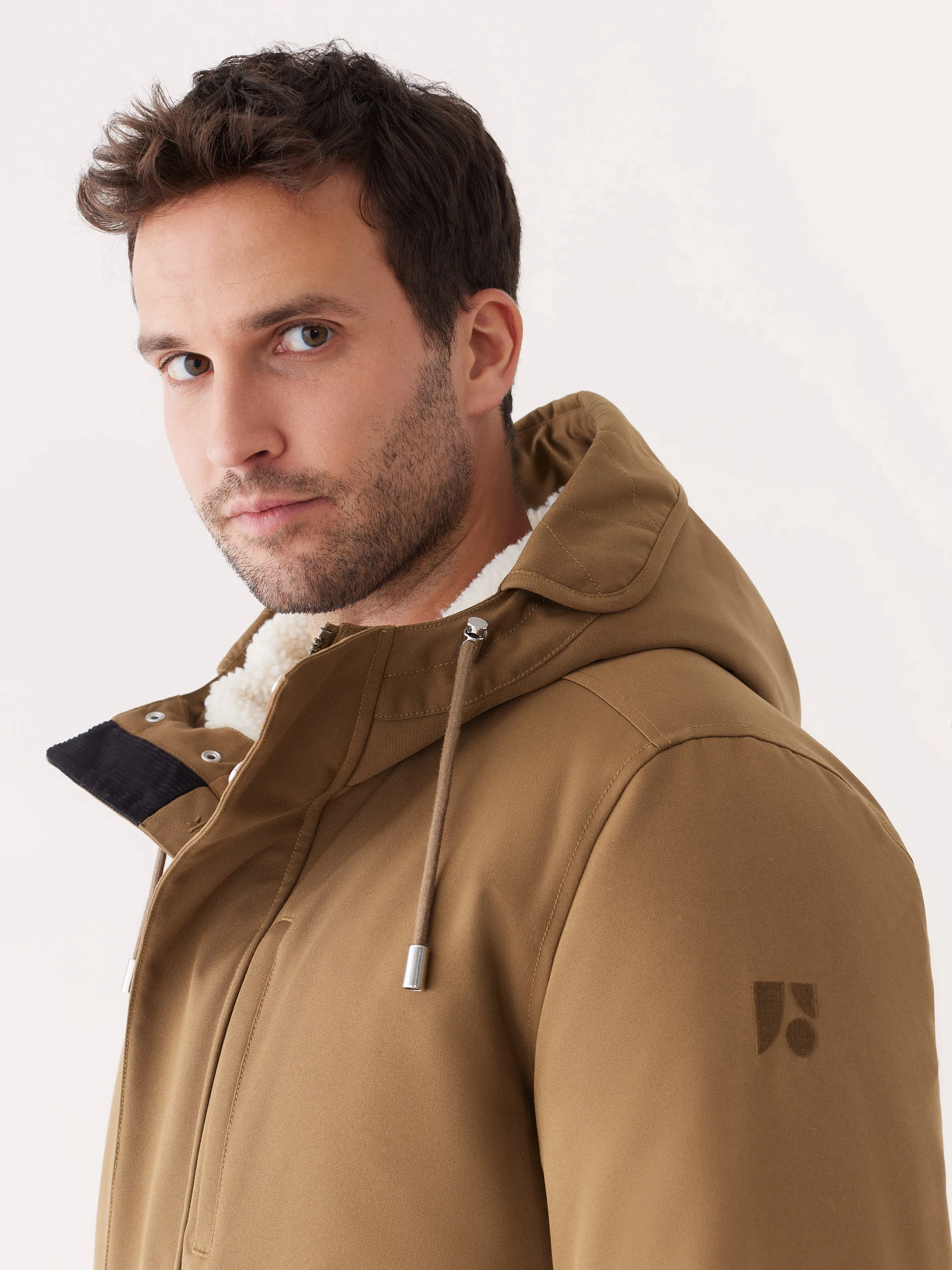 The Alpine Parka in Sepia sold by Frank & Oak product image thumbnail 4