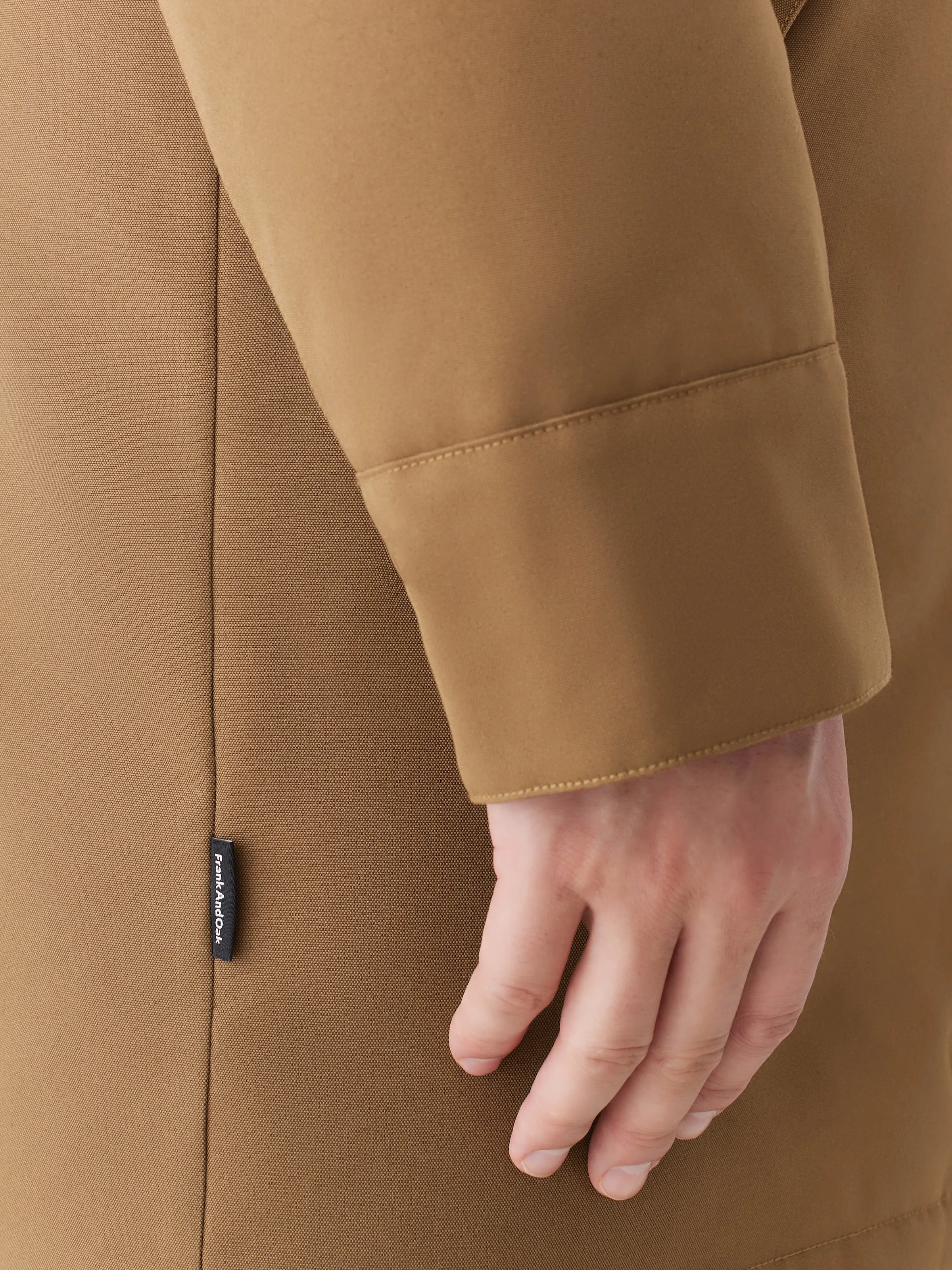 The Alpine Parka in Sepia sold by Frank & Oak product image thumbnail 5