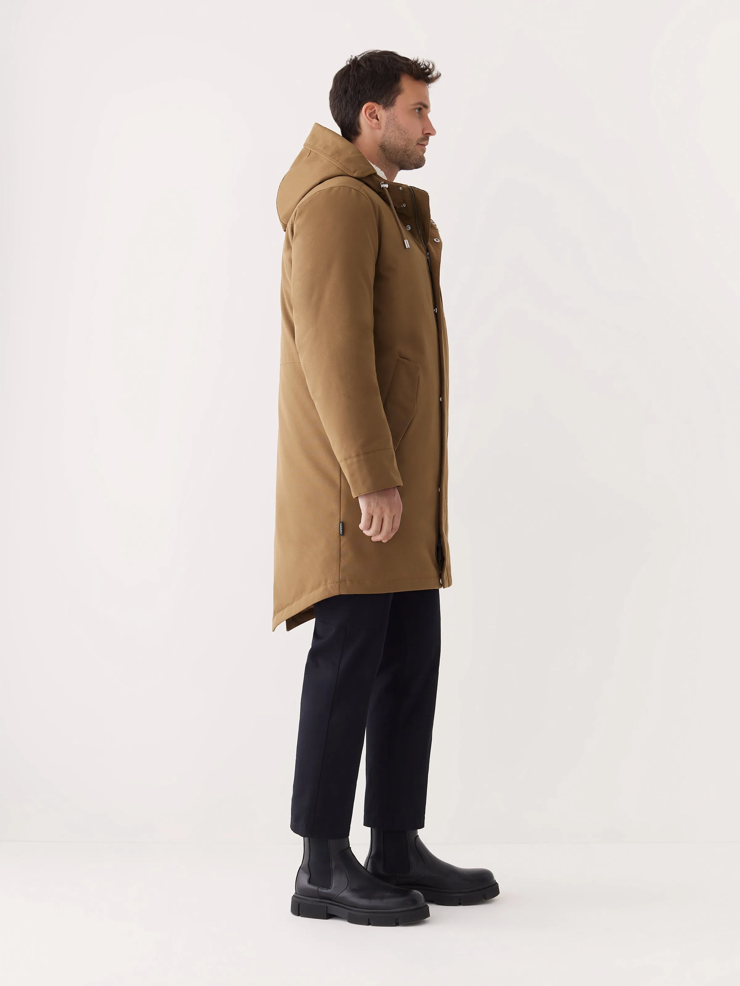 The Alpine Parka in Sepia sold by Frank & Oak product image thumbnail 2