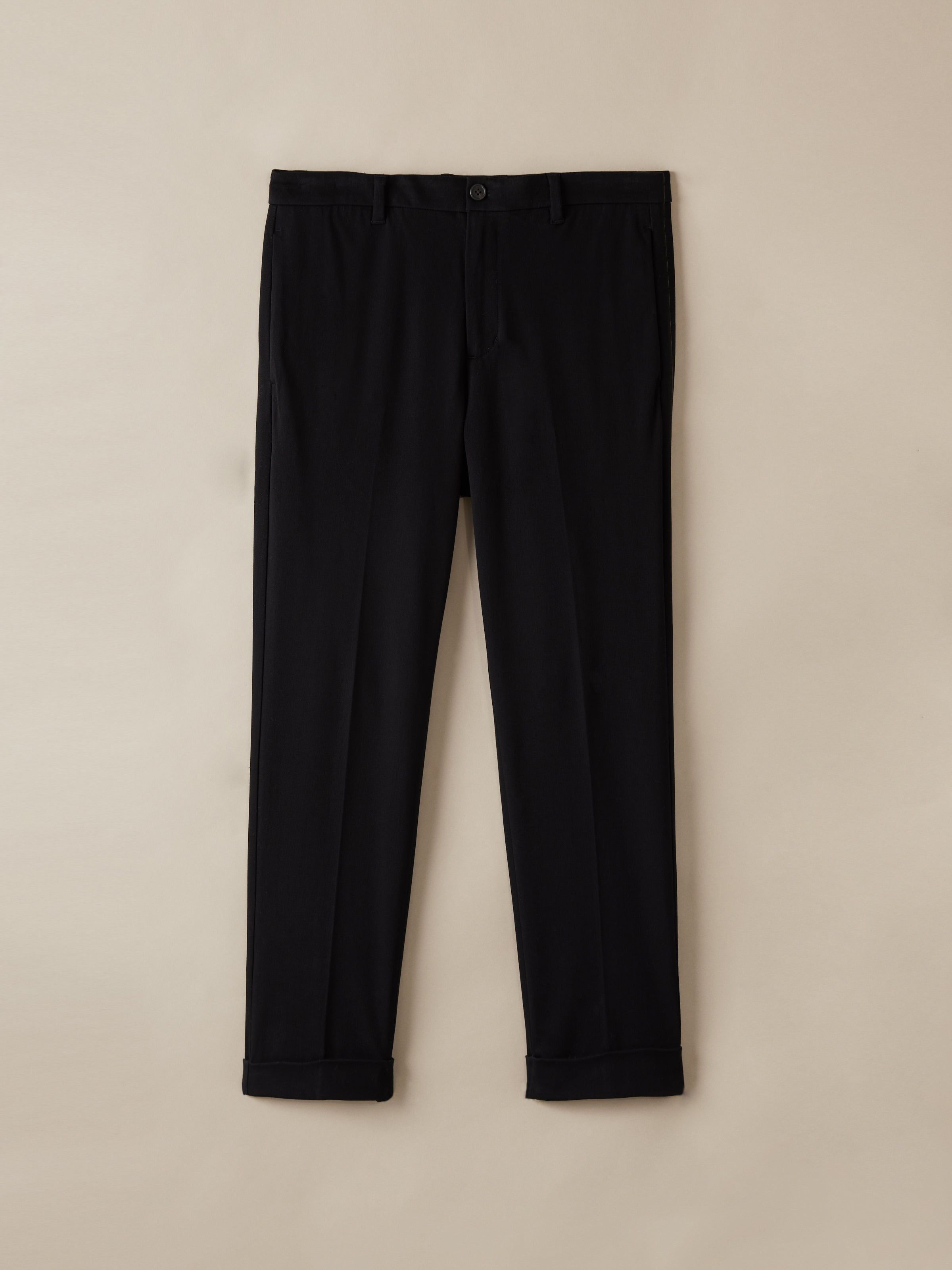 The Colin Tapered Fit Flex Pant in Black sold by Frank & Oak product image thumbnail 5