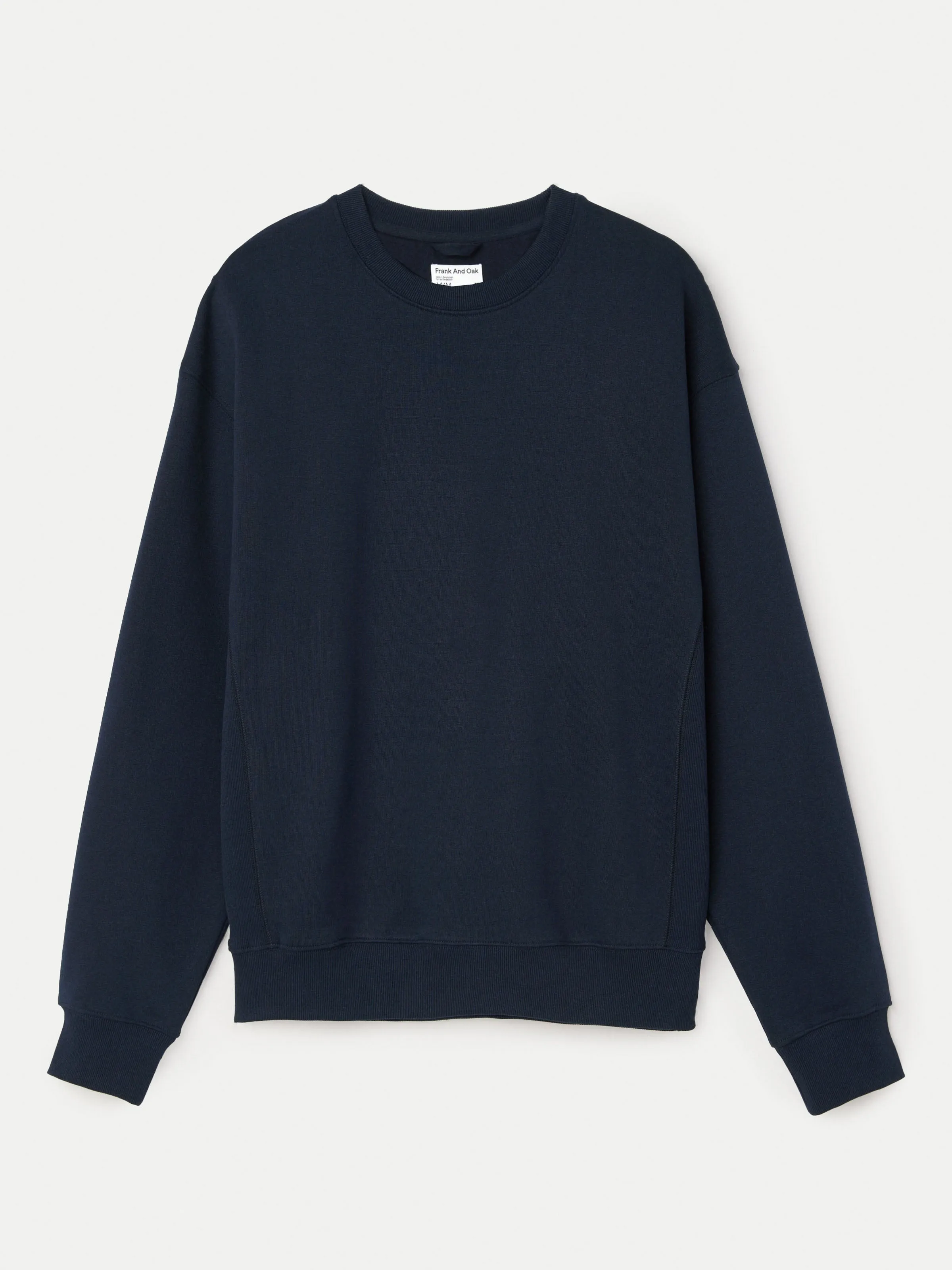 The French Terry Sweatshirt in Deep Blue sold by Frank & Oak product image thumbnail 5