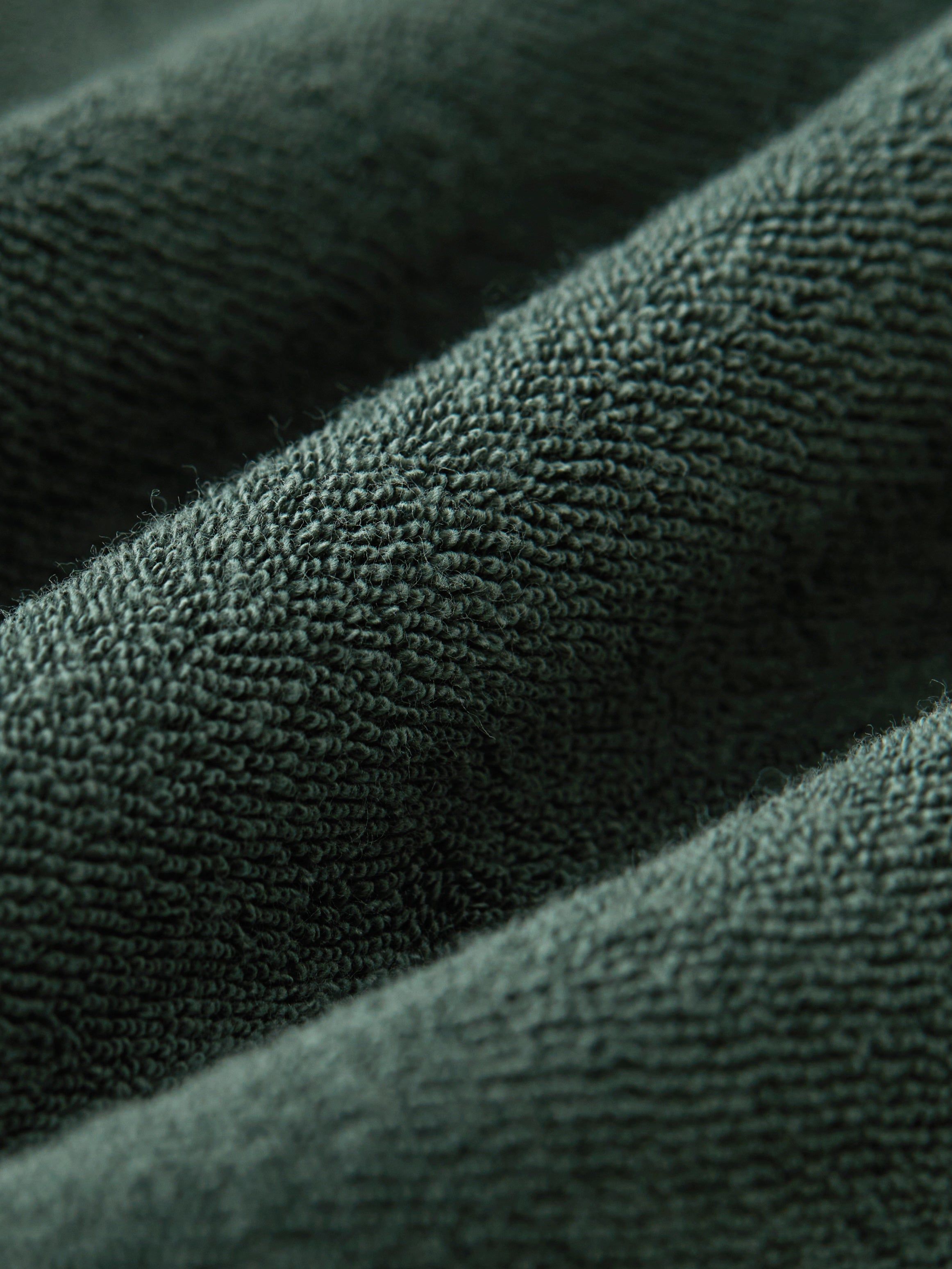 The Terry Cloth Polo Shirt in Green sold by Frank & Oak product image thumbnail 5