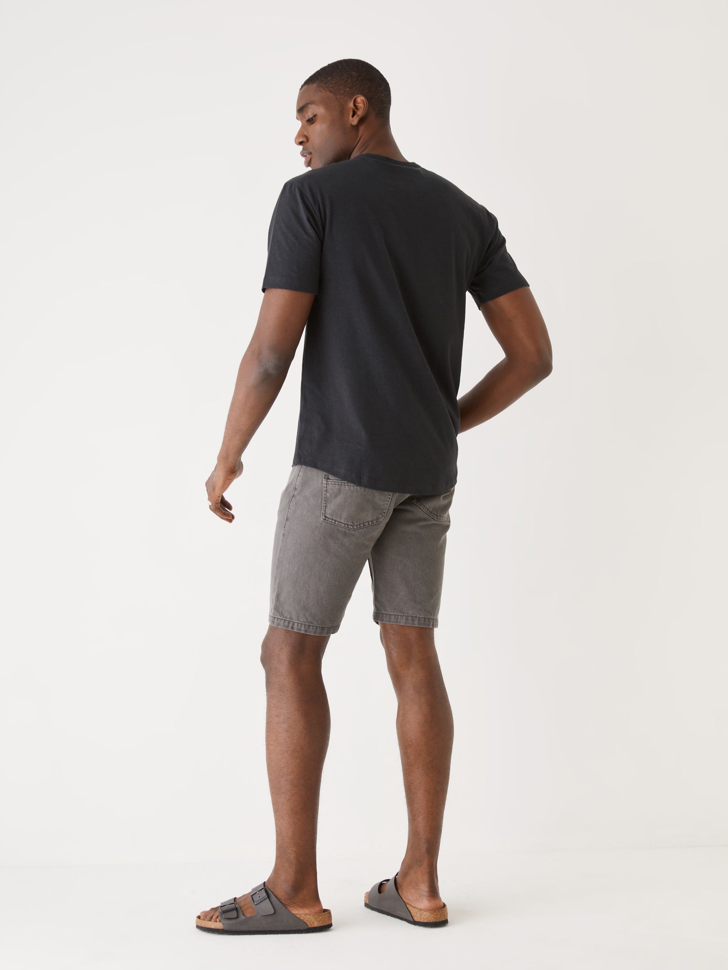 The Relaxed Fit Hemp T-Shirt in Black sold by Frank & Oak product image thumbnail 3