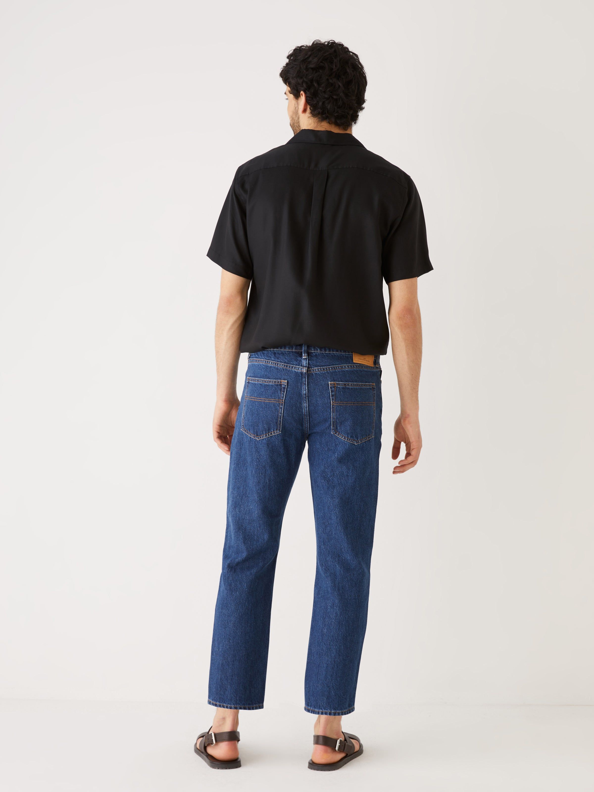 The Slim Fit Hemp Jean in Blue sold by Frank & Oak product image thumbnail 4