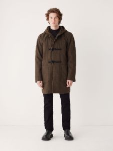 The Richard Duffle Coat in Brown Heather | Parallel