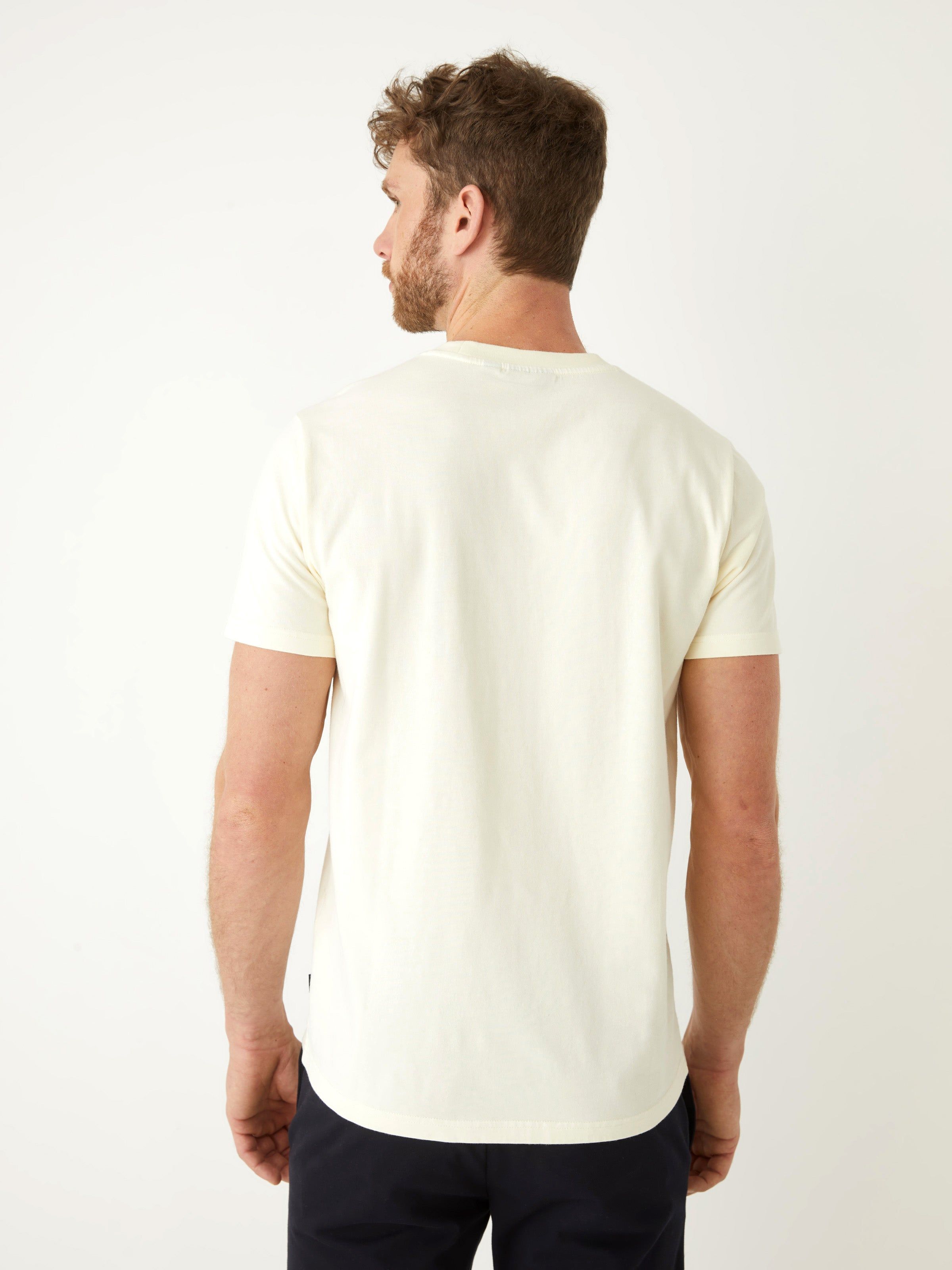 The Slim Fit Pocket T-shirt in Lemon Icing sold by Frank & Oak product image thumbnail 5