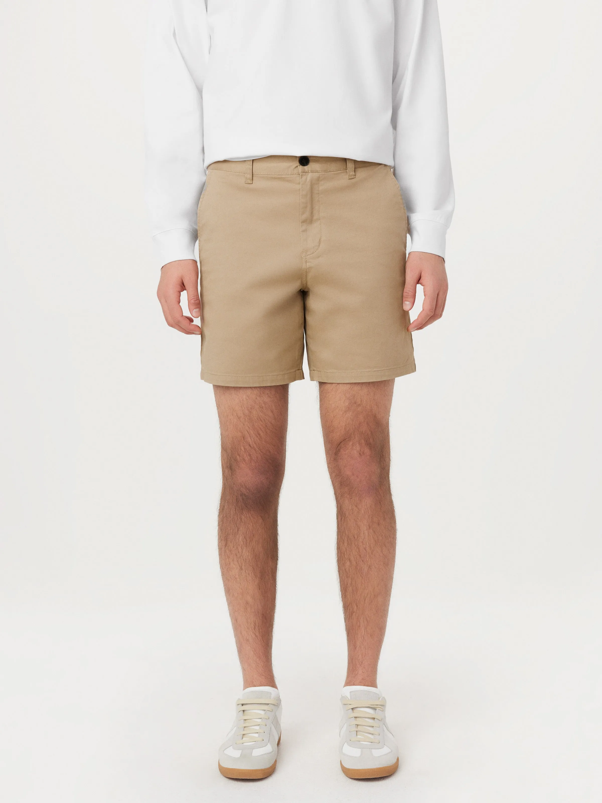 The Brunswick 7in Short in Sand Dune sold by Frank & Oak product image thumbnail 2