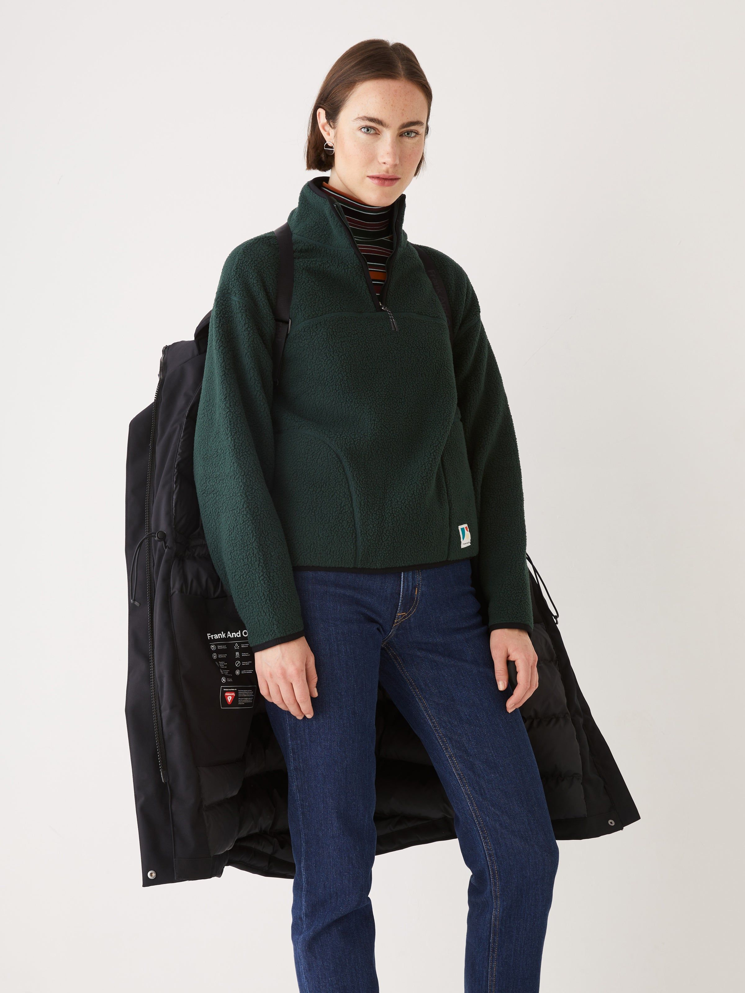 The Capital Parka in Black sold by Frank & Oak product image thumbnail 10