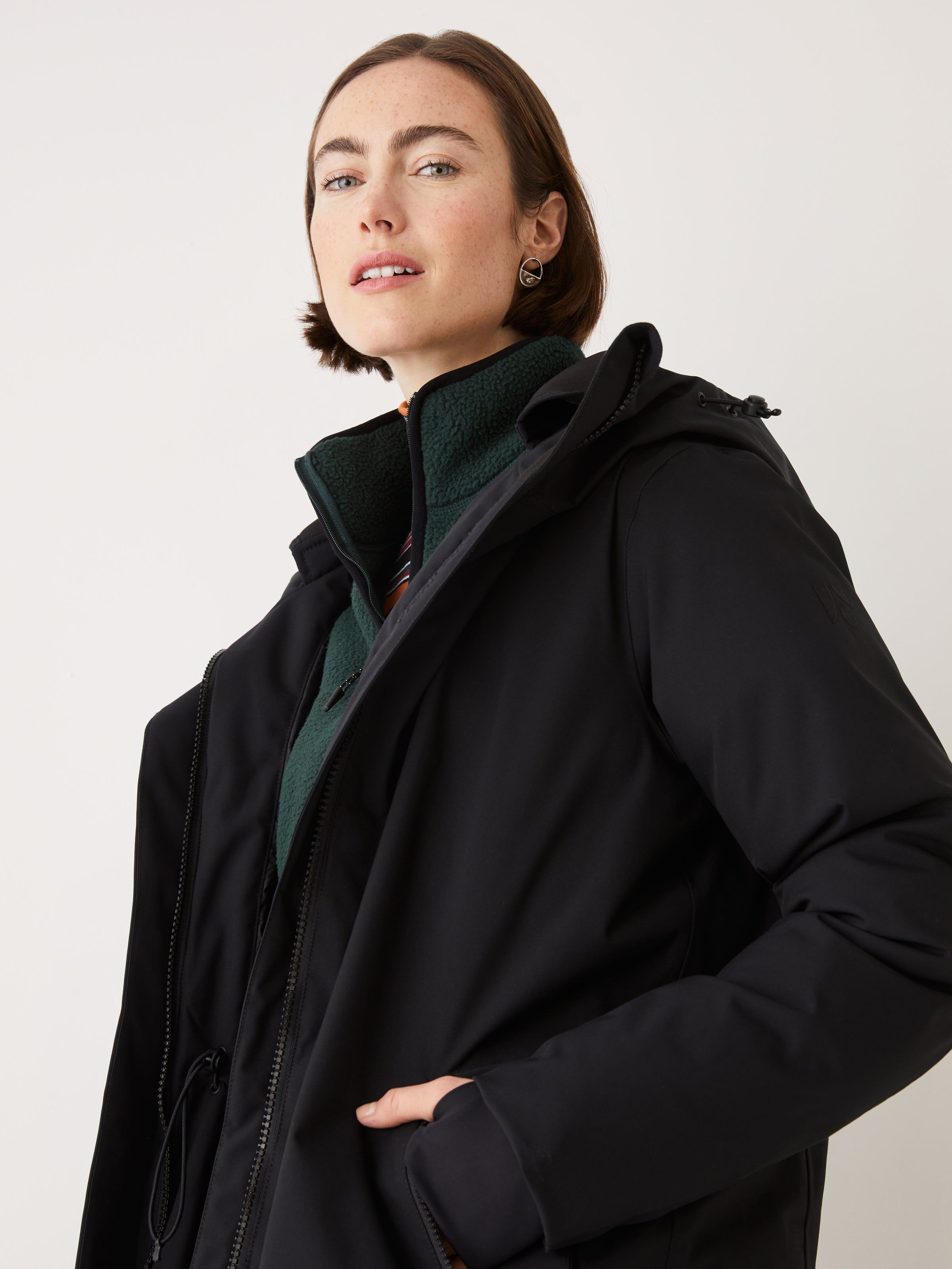 The Capital Parka in Black sold by Frank & Oak product image thumbnail 6