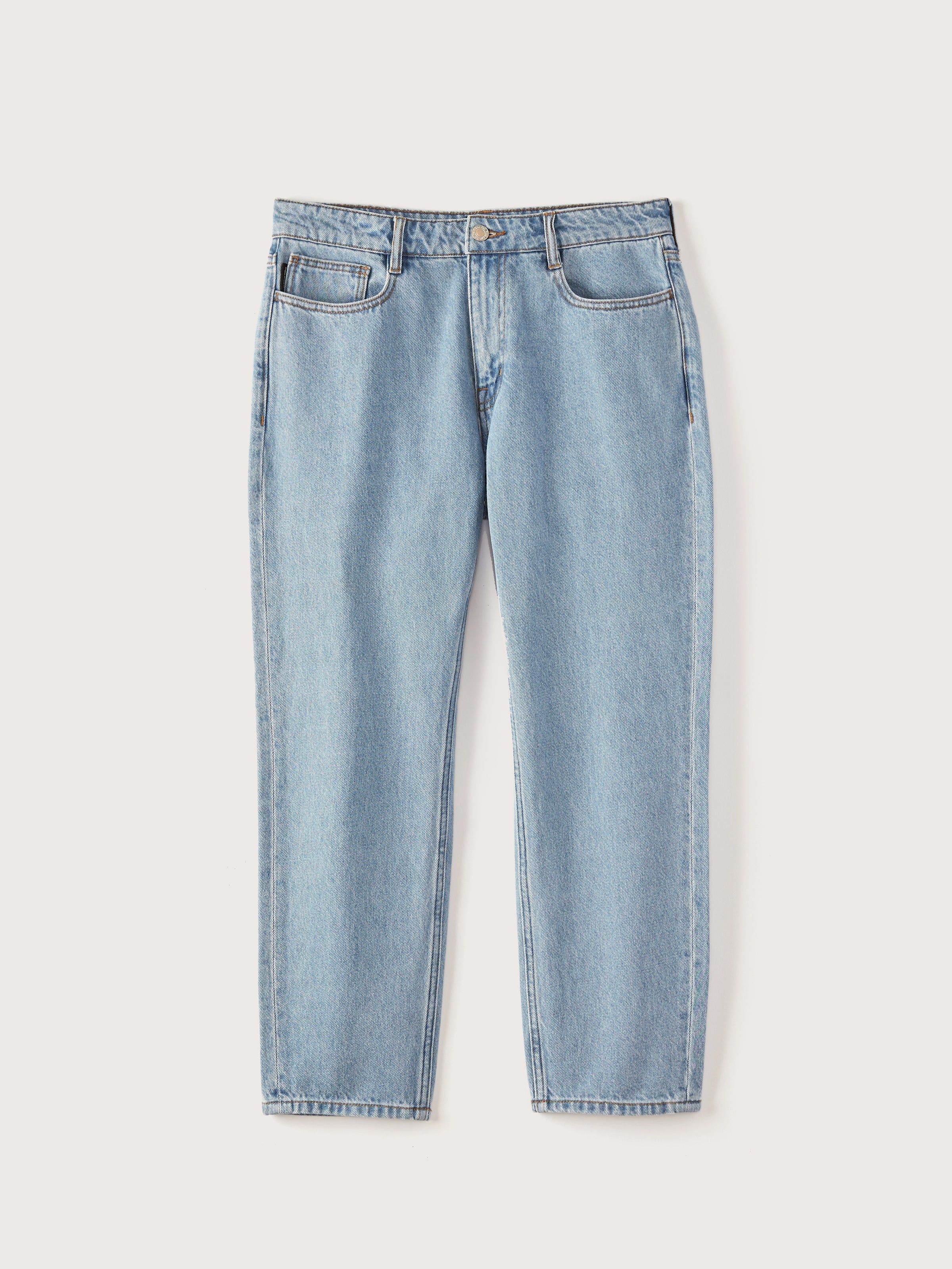 The Slim Fit Hemp Jean in Washed Blue sold by Frank & Oak product image thumbnail 6