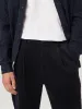 The Jamie Tapered Corduroy Pant in Deep Blue sold by Frank & Oak