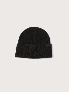 The Merino Wool Beanie in Black sold by Frank & Oak