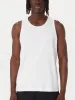 The Ribbed Tank in Bright White sold by Frank & Oak