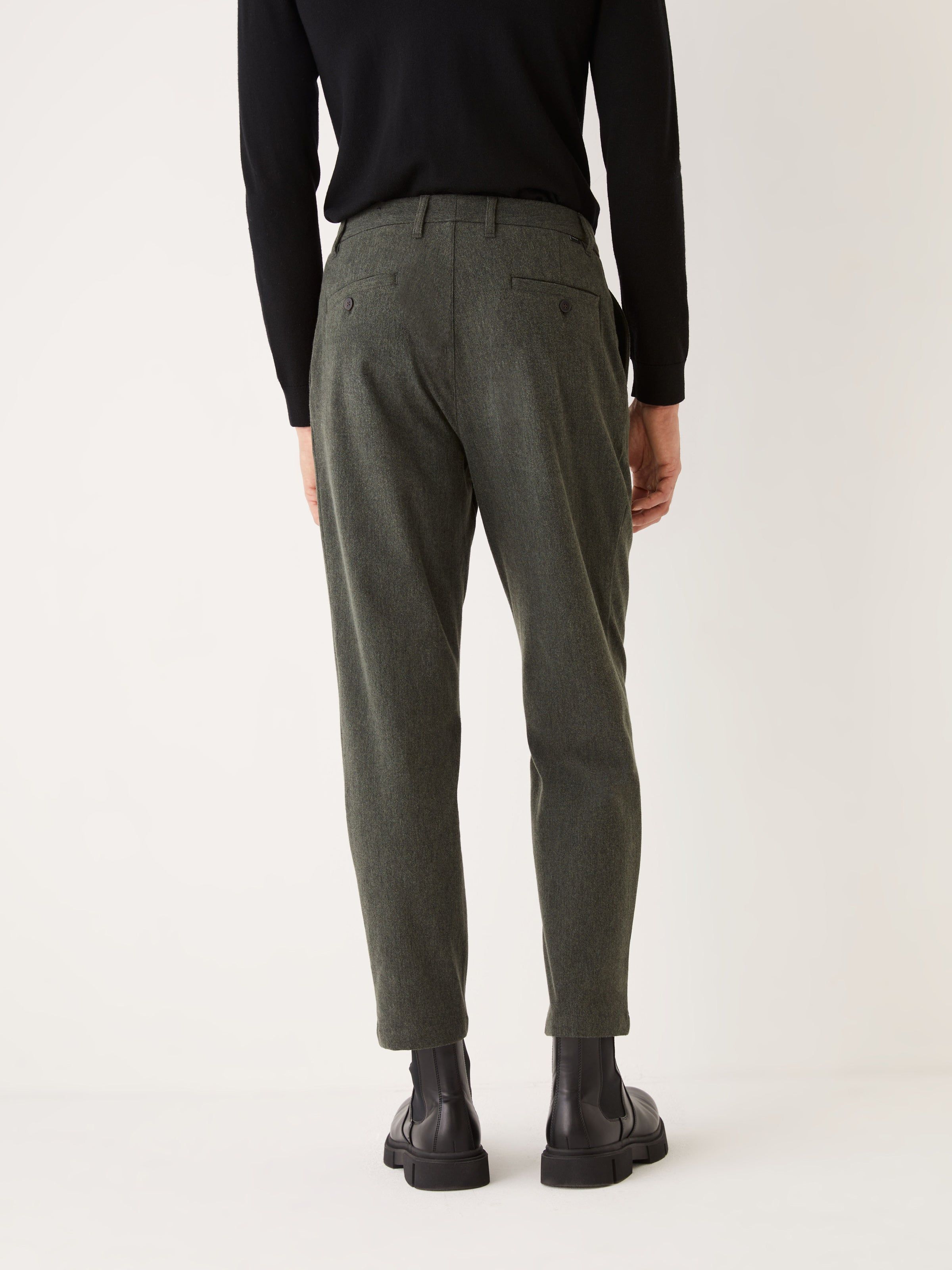 The Pleated Flex Pant in Green sold by Frank & Oak product image thumbnail 3