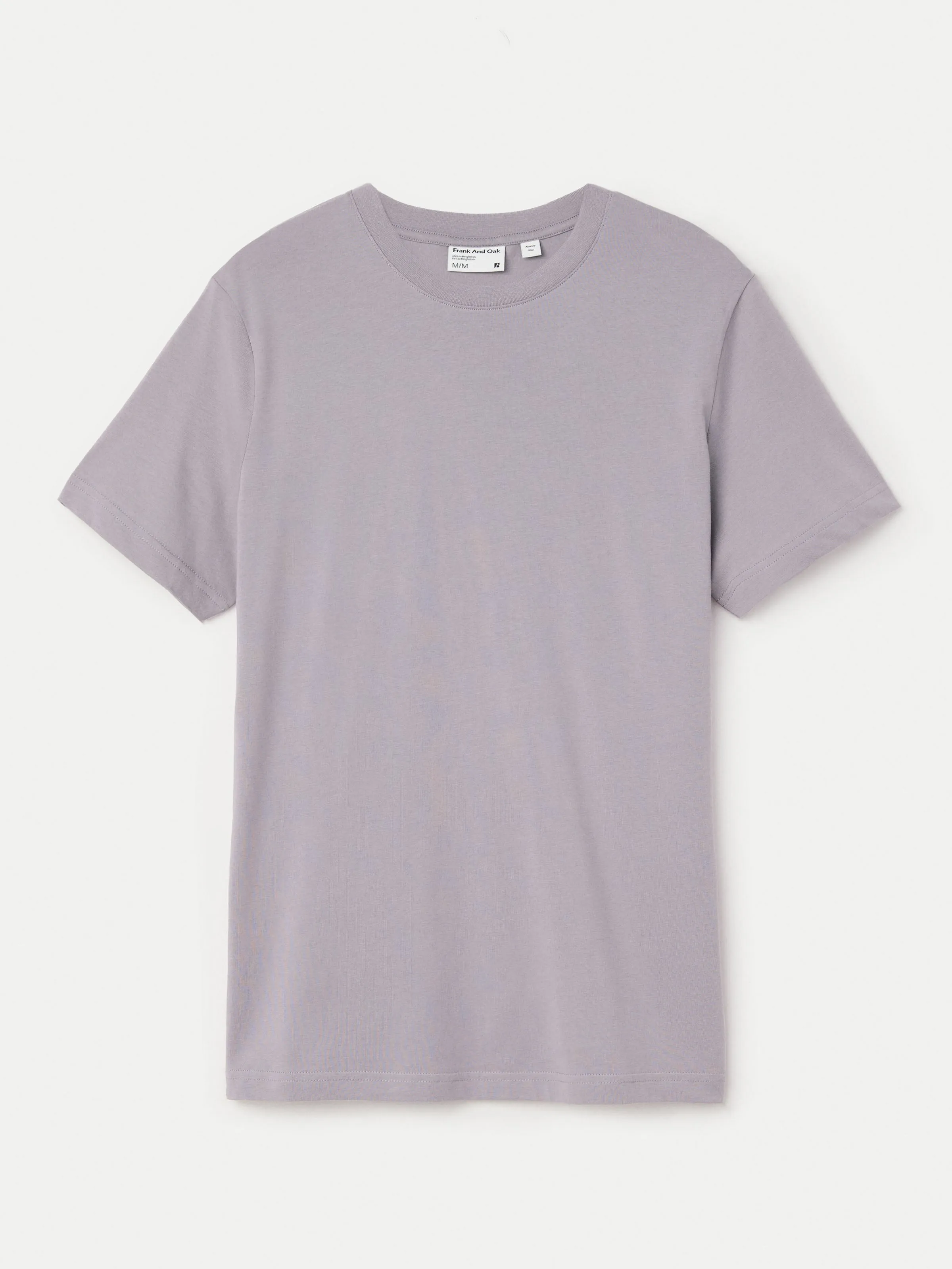 The Essential Slim T-Shirt in Lilac Grey sold by Frank & Oak product image thumbnail 5