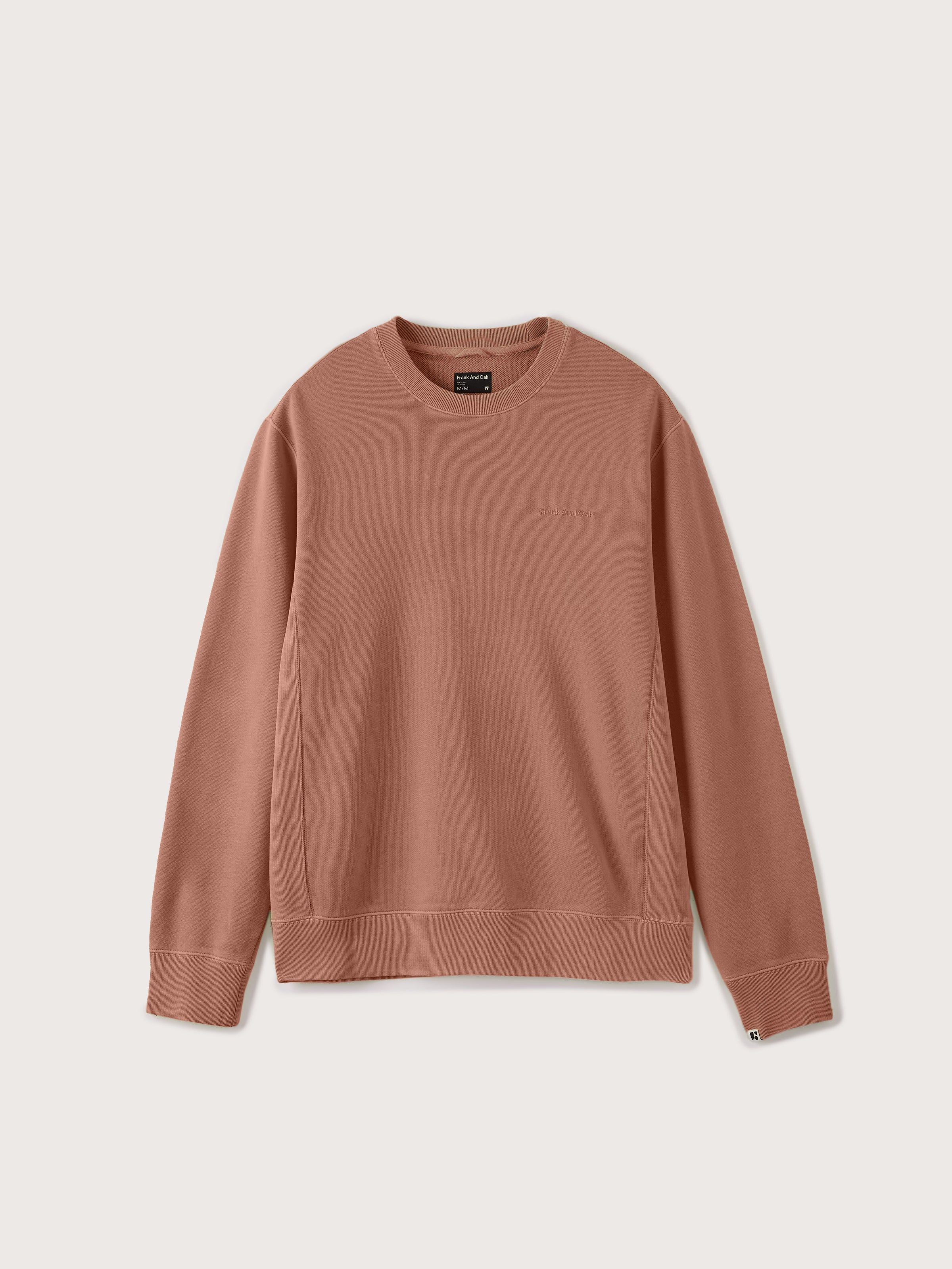 The ‘76 Organic Cotton Sweatshirt in Cognac sold by Frank & Oak product image thumbnail 6