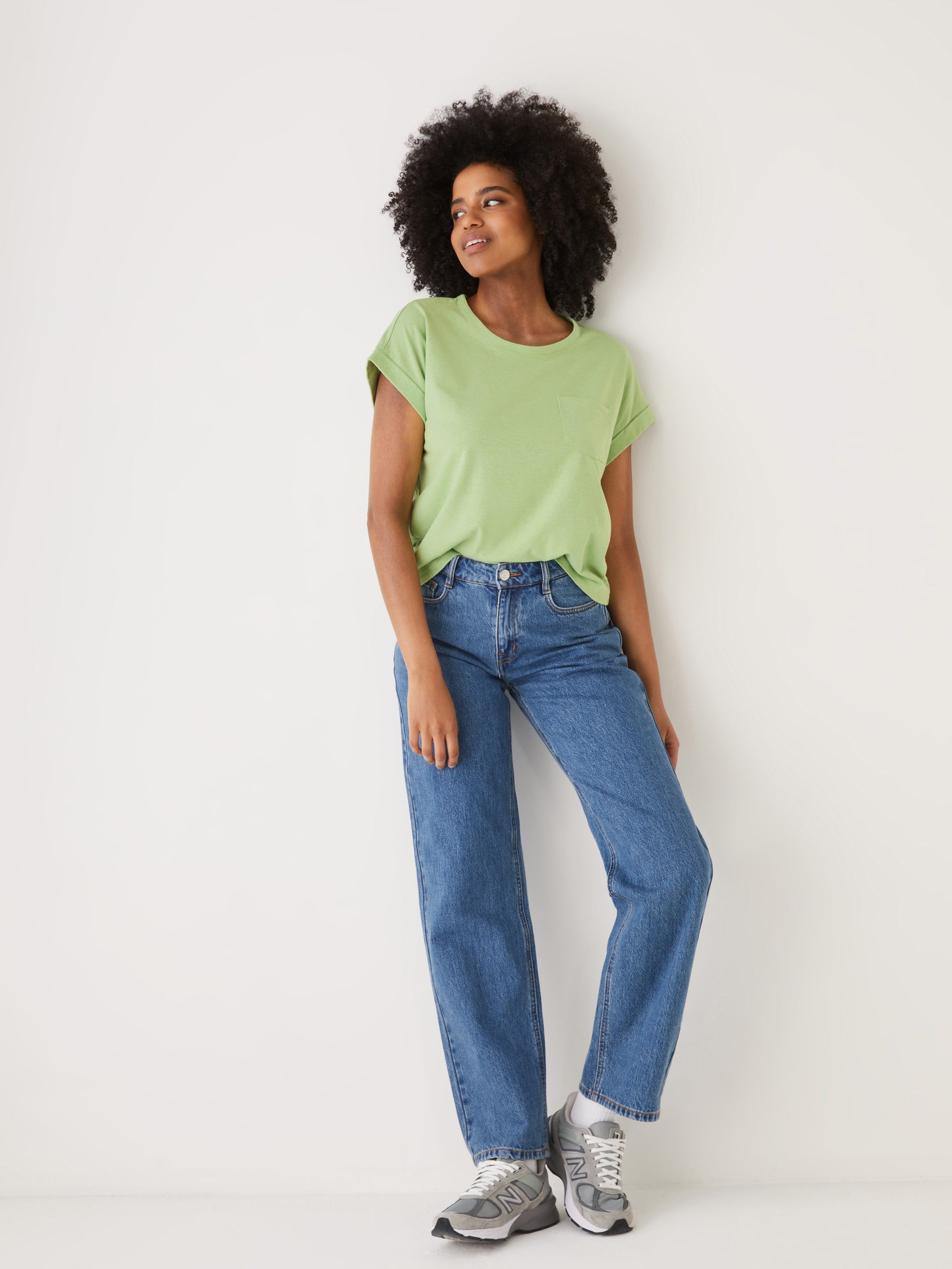 The Supersoft Hemp T-Shirt in Green sold by Frank & Oak product image thumbnail 4