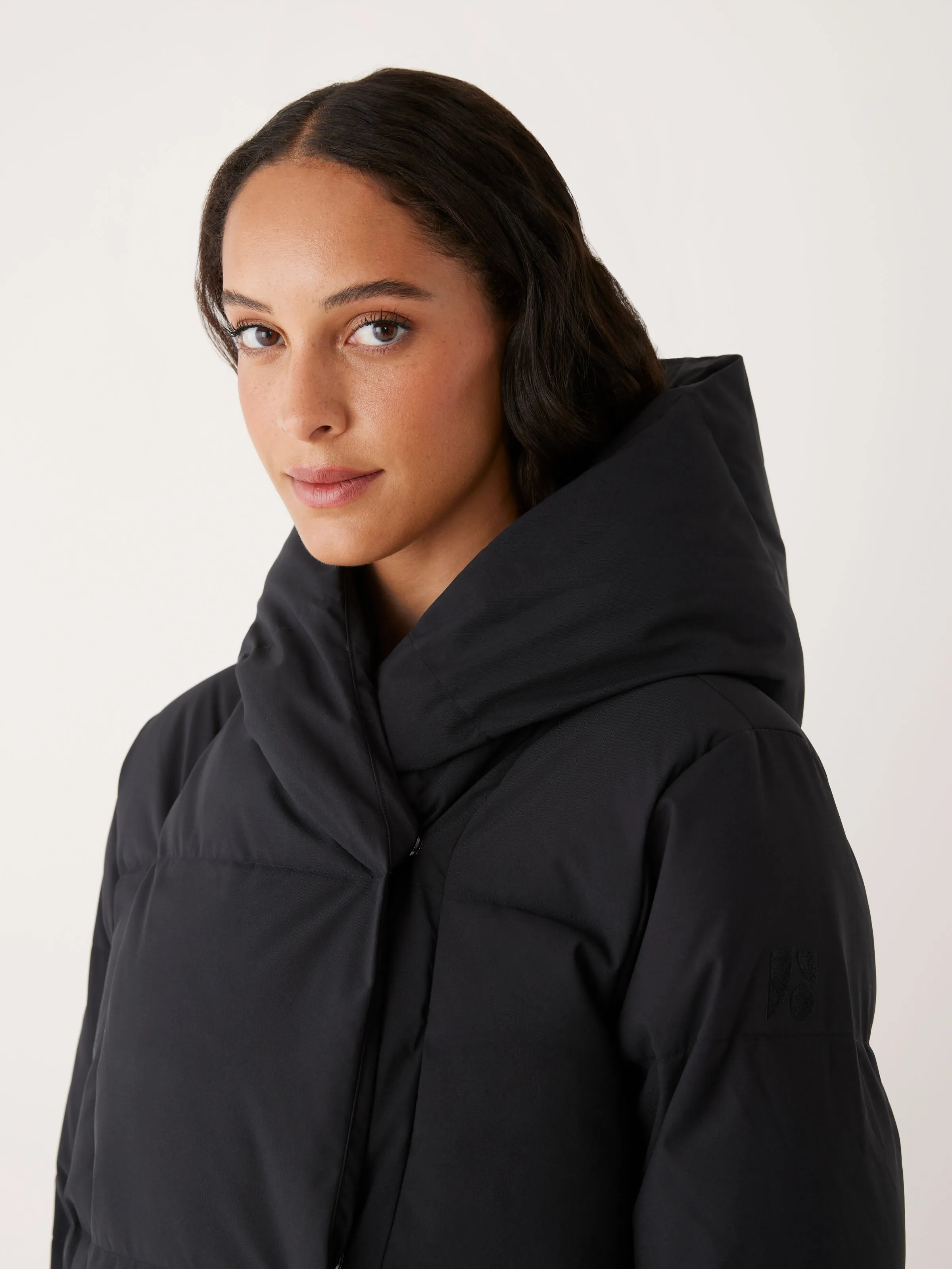 The Hygge Puffer Coat in Black sold by Frank & Oak product image thumbnail 4
