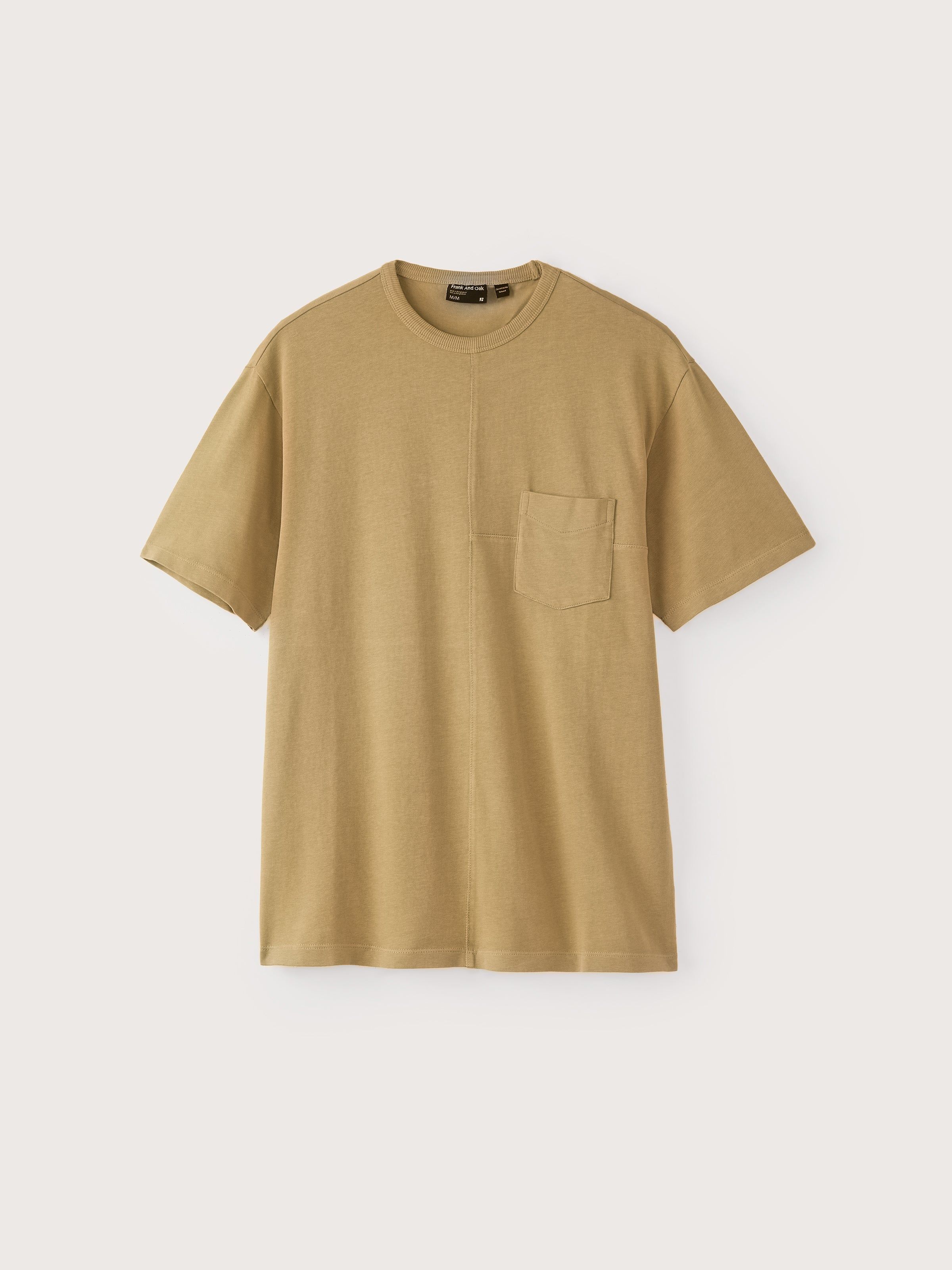 The Washed Relaxed T-Shirt in Sponge Green sold by Frank & Oak product image thumbnail 4