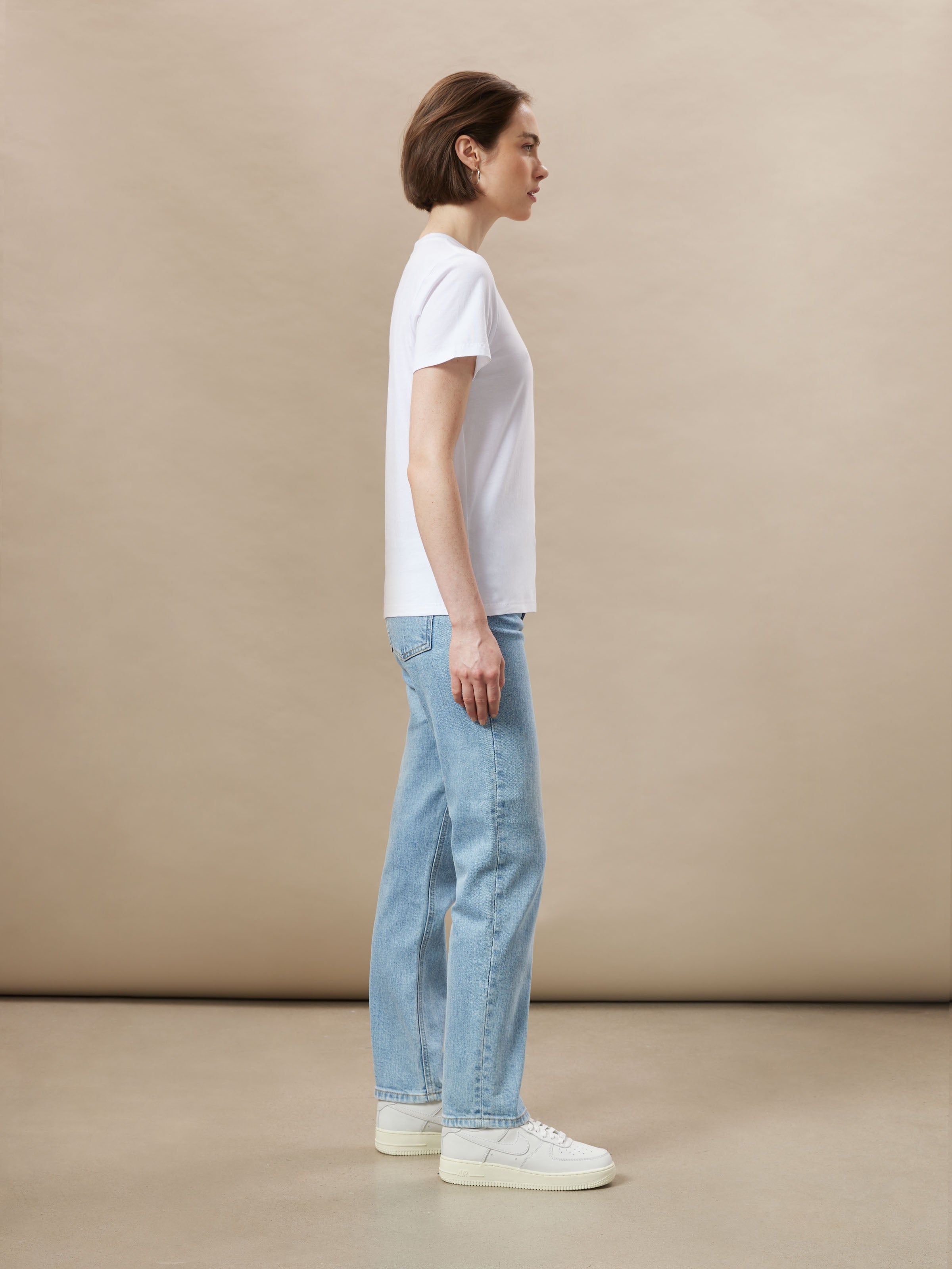 The Essential T-Shirt in Bright White sold by Frank & Oak product image thumbnail 4