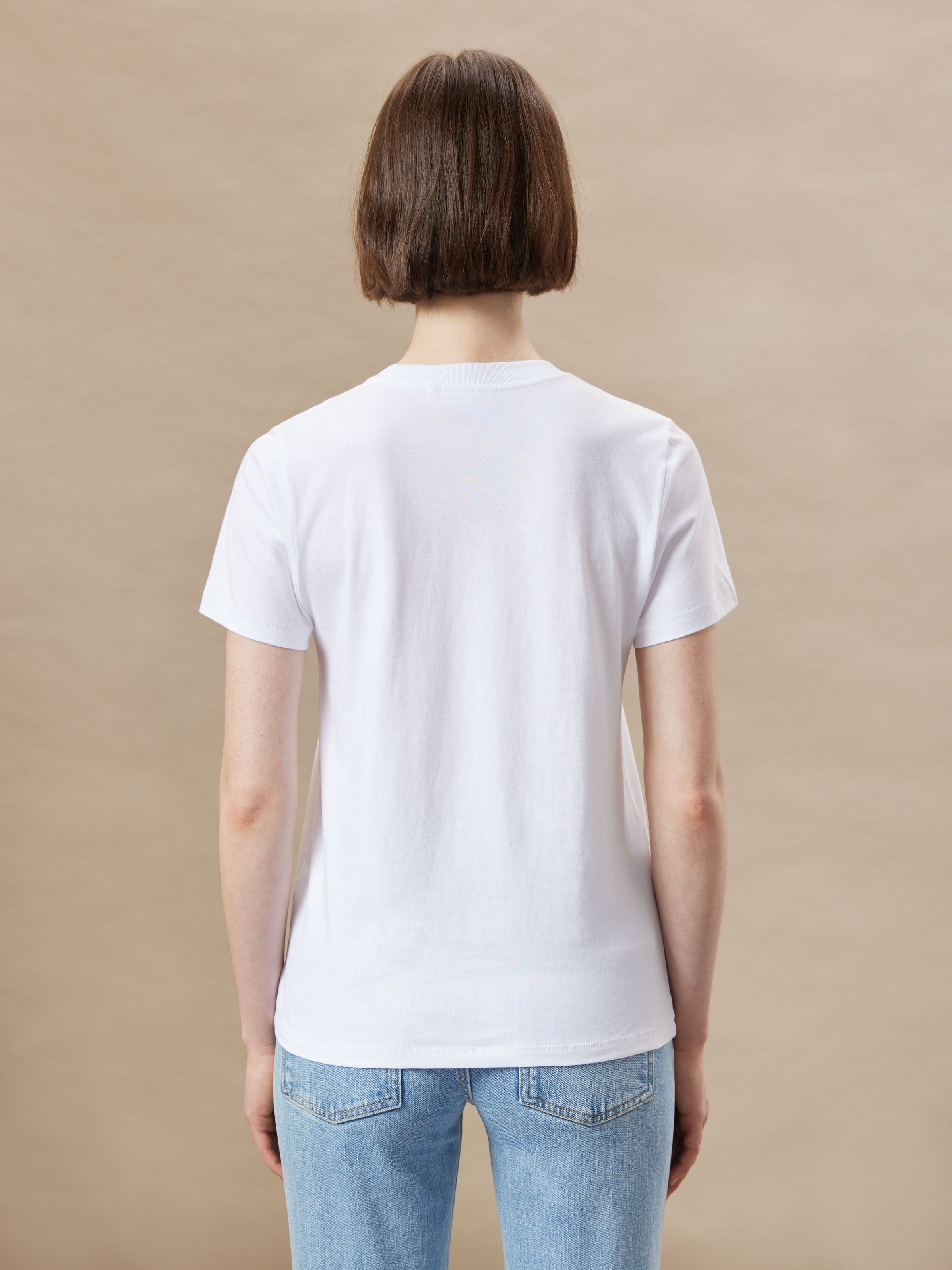The Essential T-Shirt in Bright White sold by Frank & Oak product image thumbnail 5