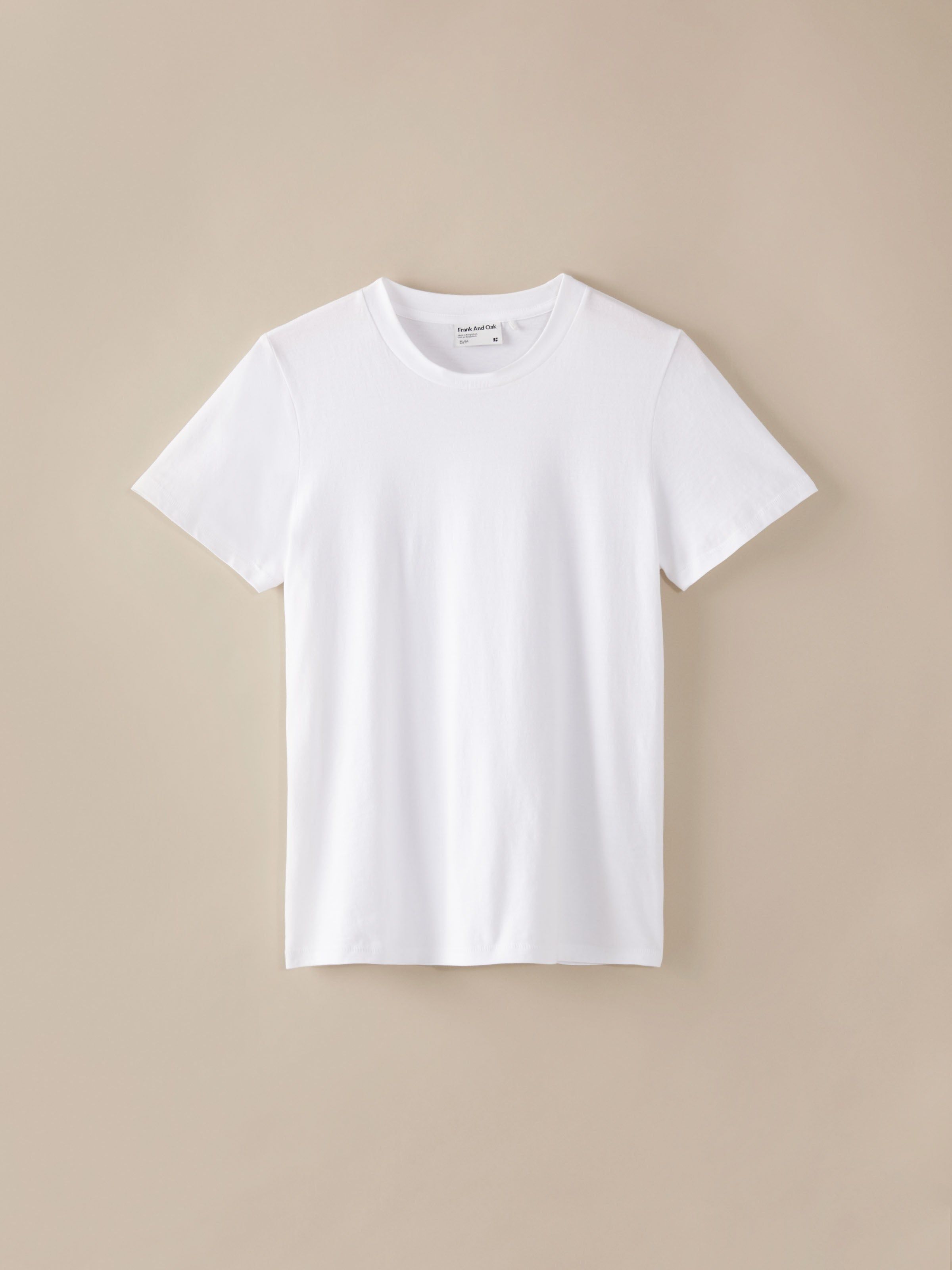 The Essential T-Shirt in Bright White sold by Frank & Oak