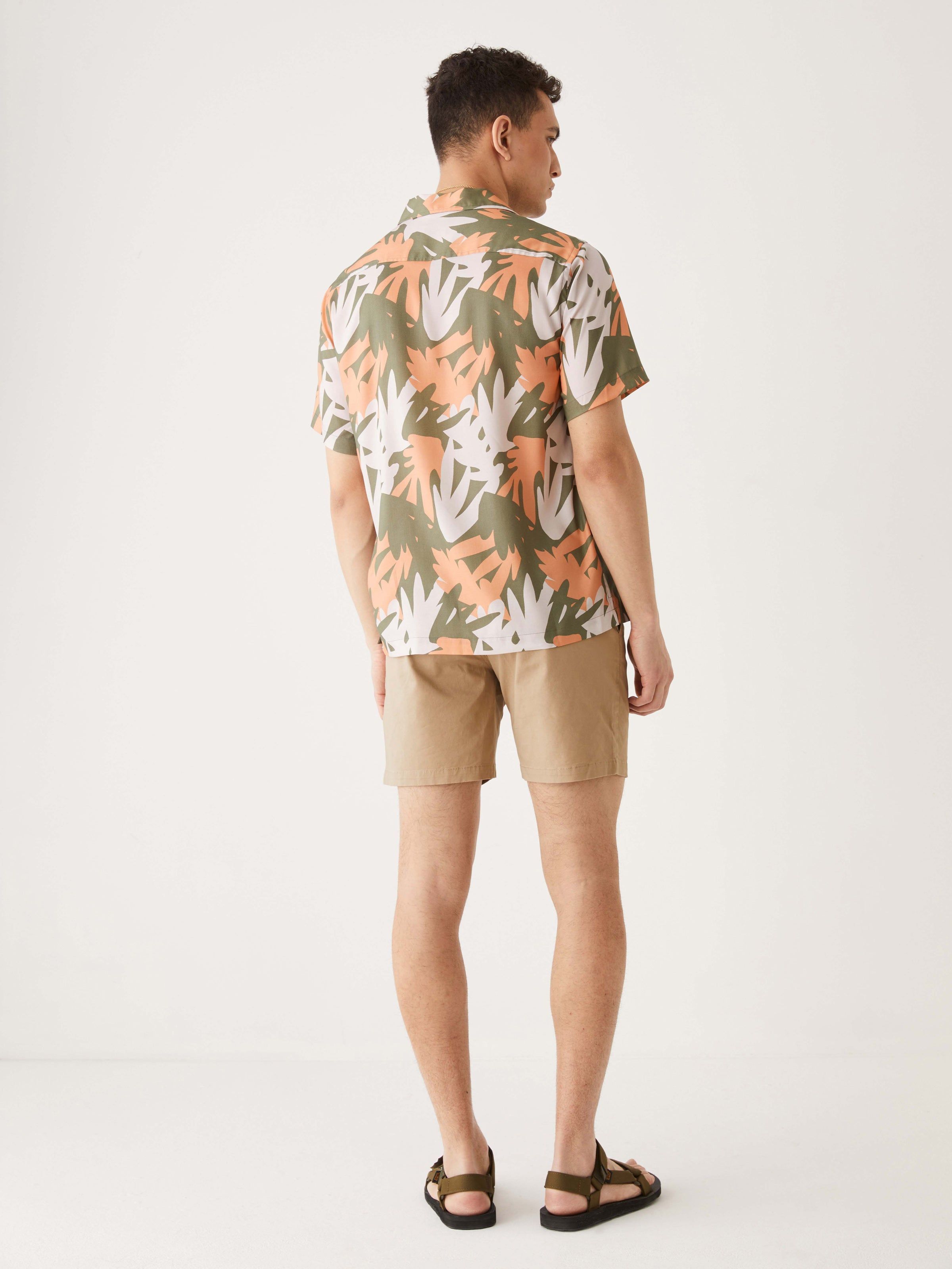 The Printed Resort Shirt in Clay sold by Frank & Oak product image thumbnail 5
