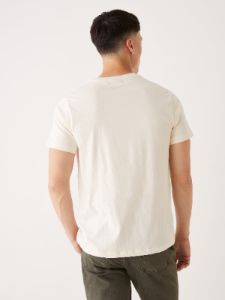 The Floral Print T-Shirt in White sold by Frank & Oak
