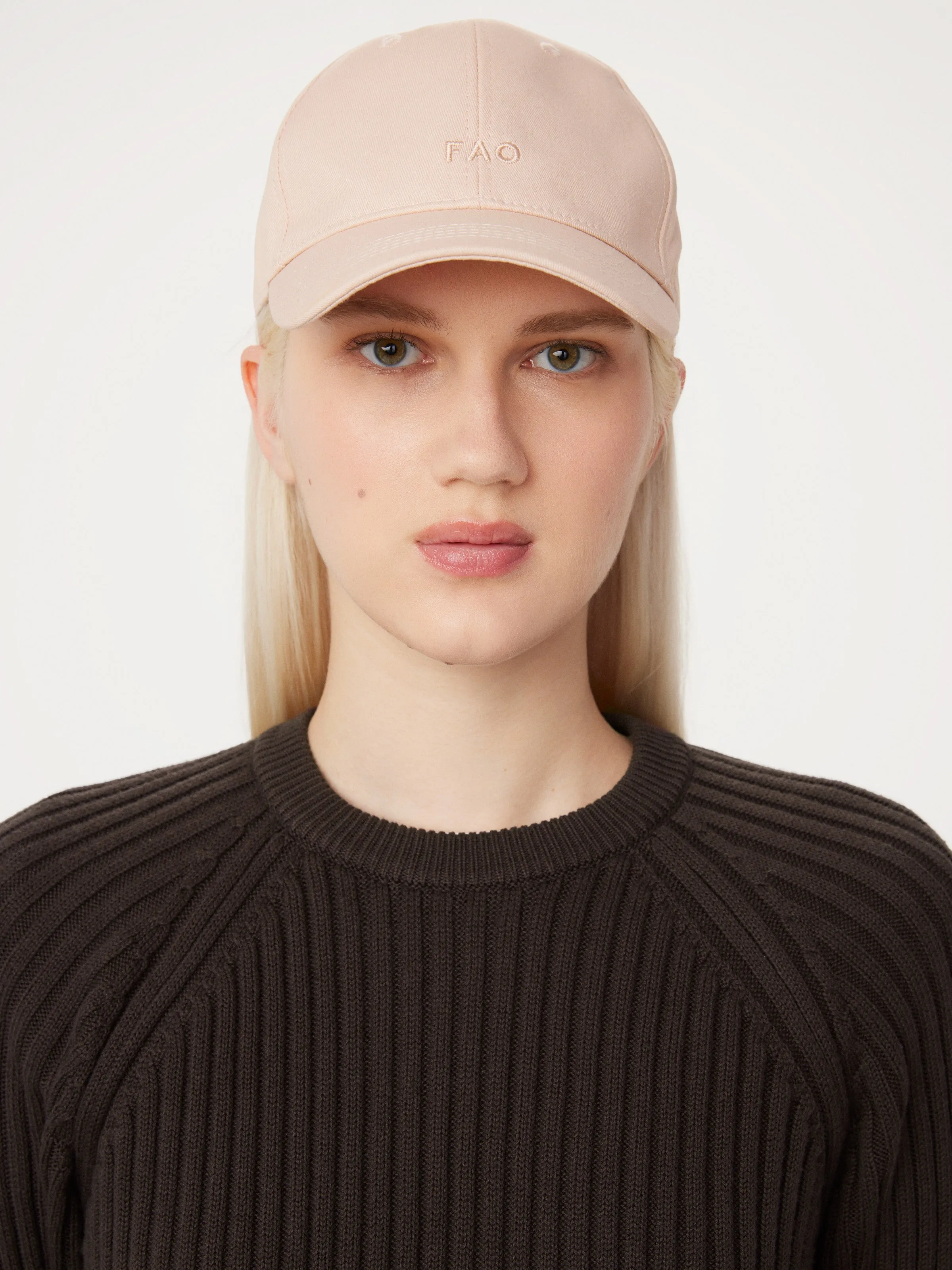 The Garment Dyed Dad Cap in Light Pink sold by Frank & Oak product image thumbnail 3