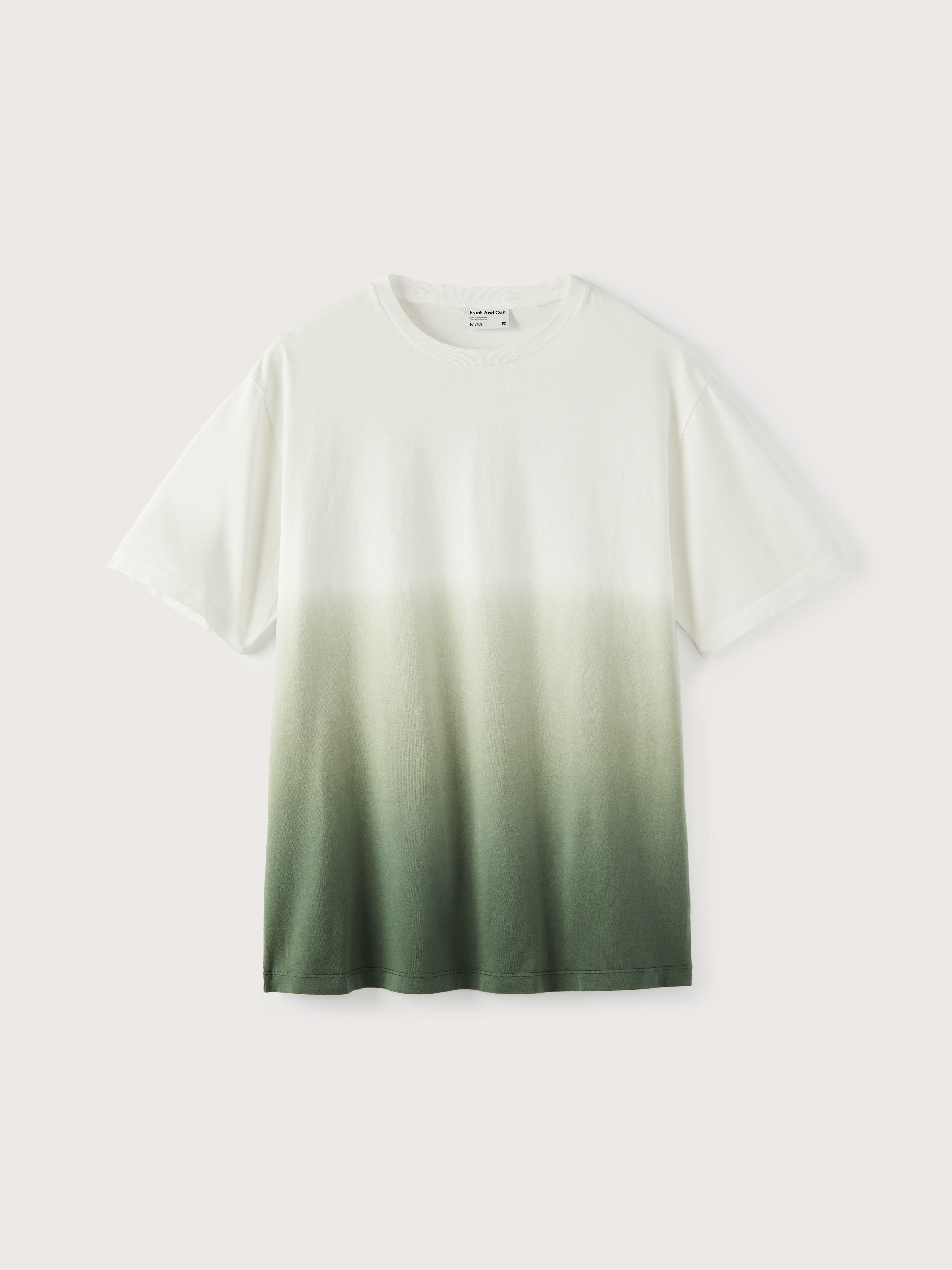 The Relaxed Fit Gradient T-Shirt in Green sold by Frank & Oak product image thumbnail 2