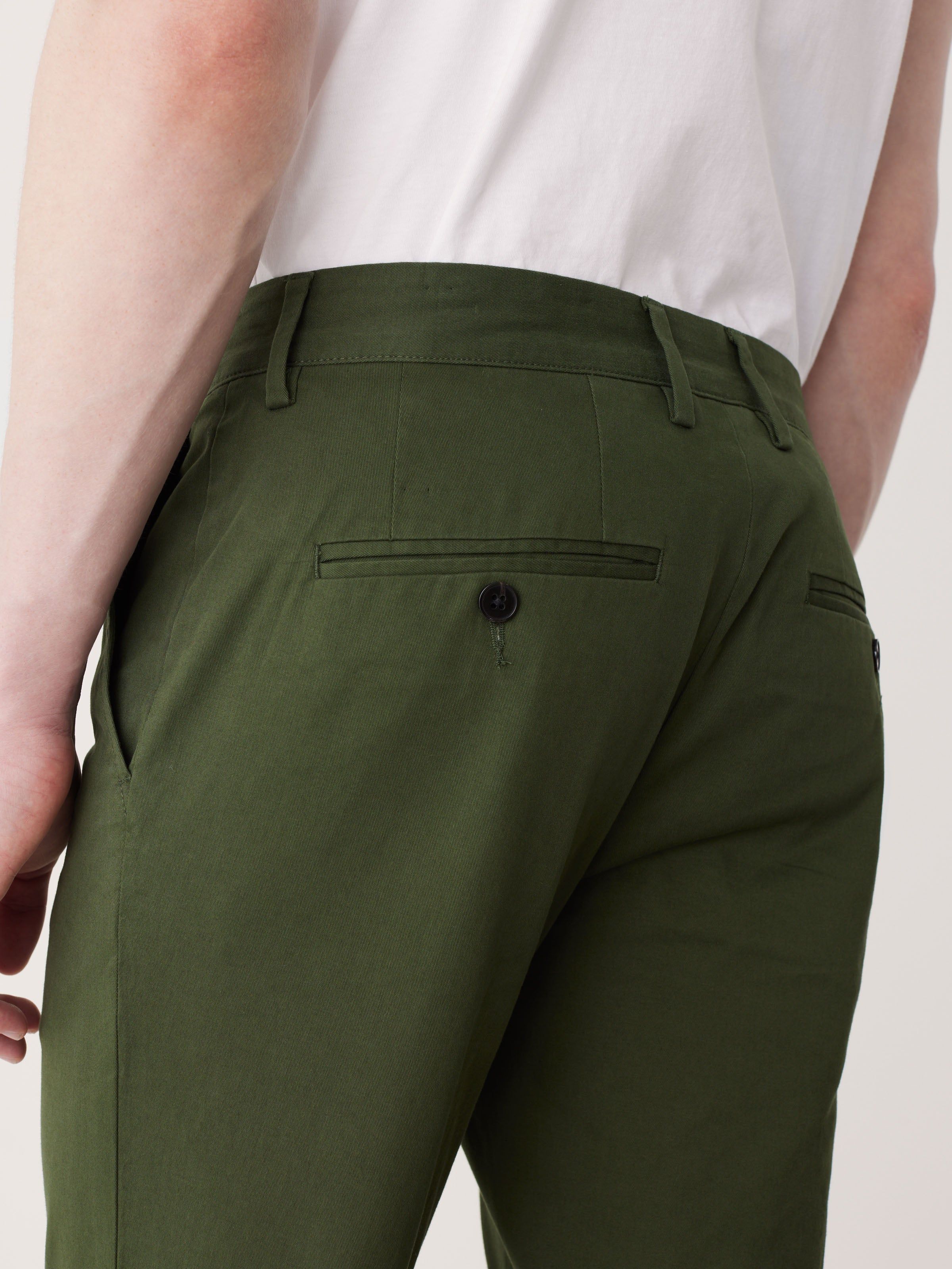 The Brunswick Slim Chino Pant in Green sold by Frank & Oak product image thumbnail 4