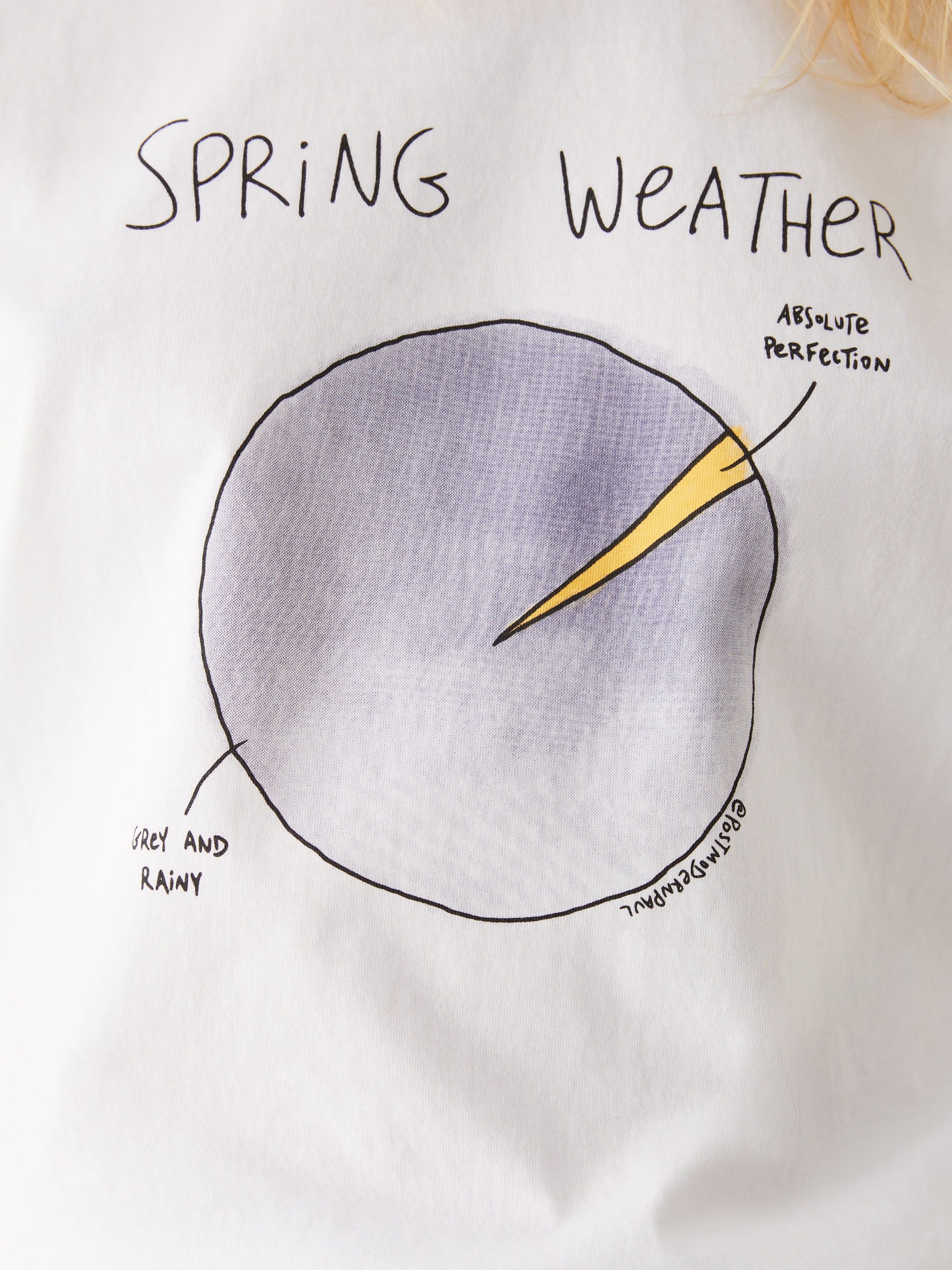 The Relaxed Fit Graphic T-Shirt in Bright White sold by Frank & Oak product image thumbnail 5