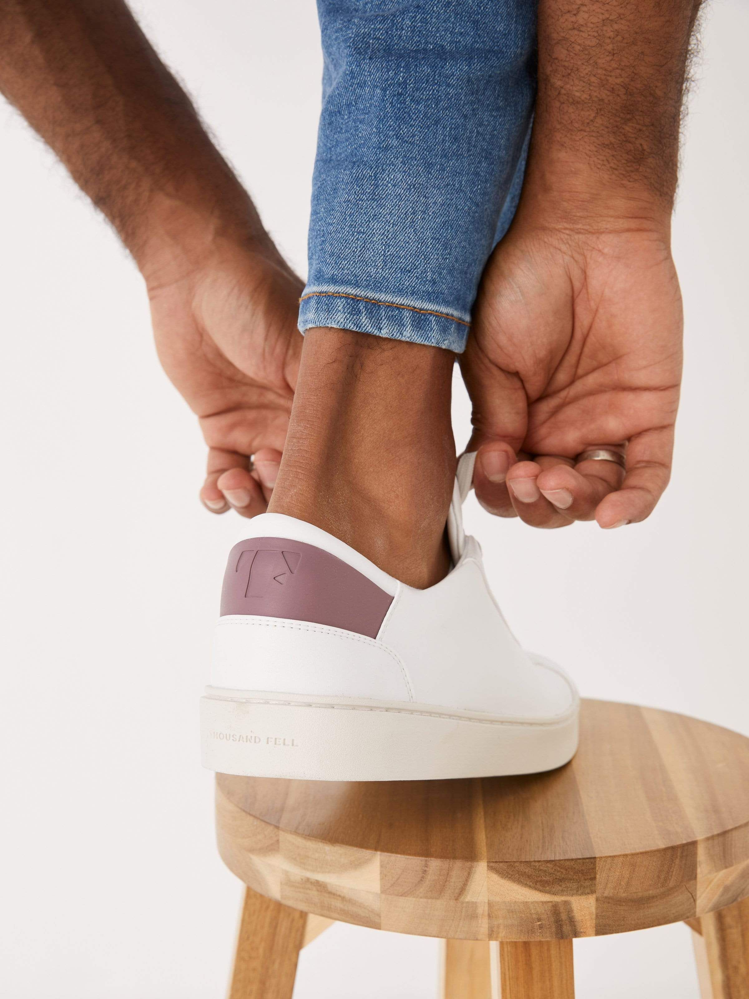 Thousand Fell x Frank And Oak Sneaker in Rose Taupe sold by Frank & Oak product image thumbnail 2