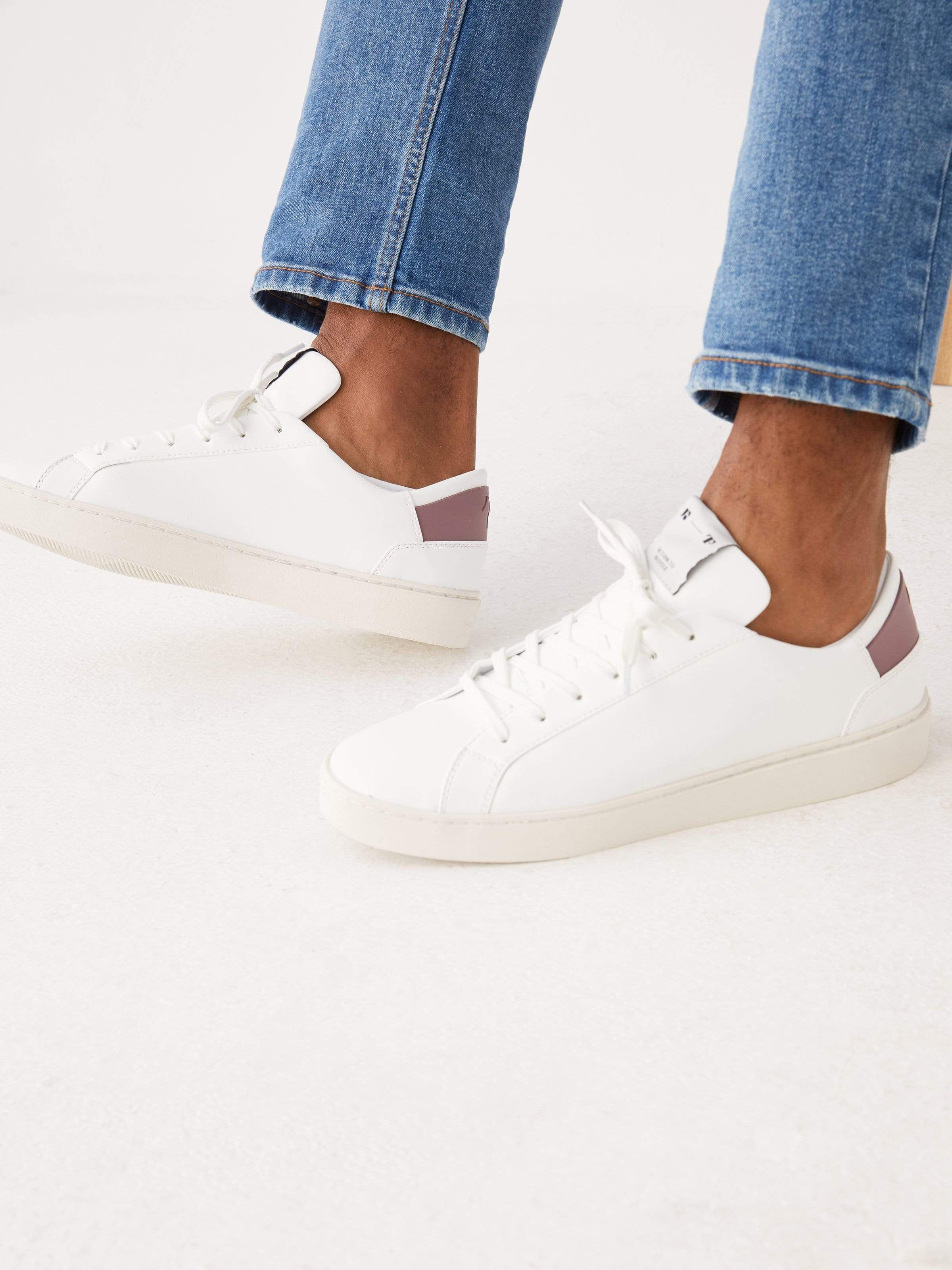 Thousand Fell x Frank And Oak Sneaker in Rose Taupe sold by Frank & Oak