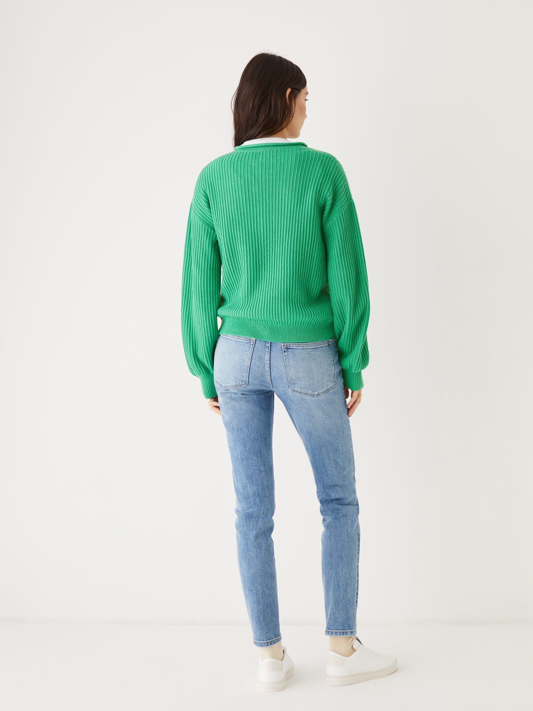 The SeaCell™ Sweater in Green sold by Frank & Oak product image thumbnail 5