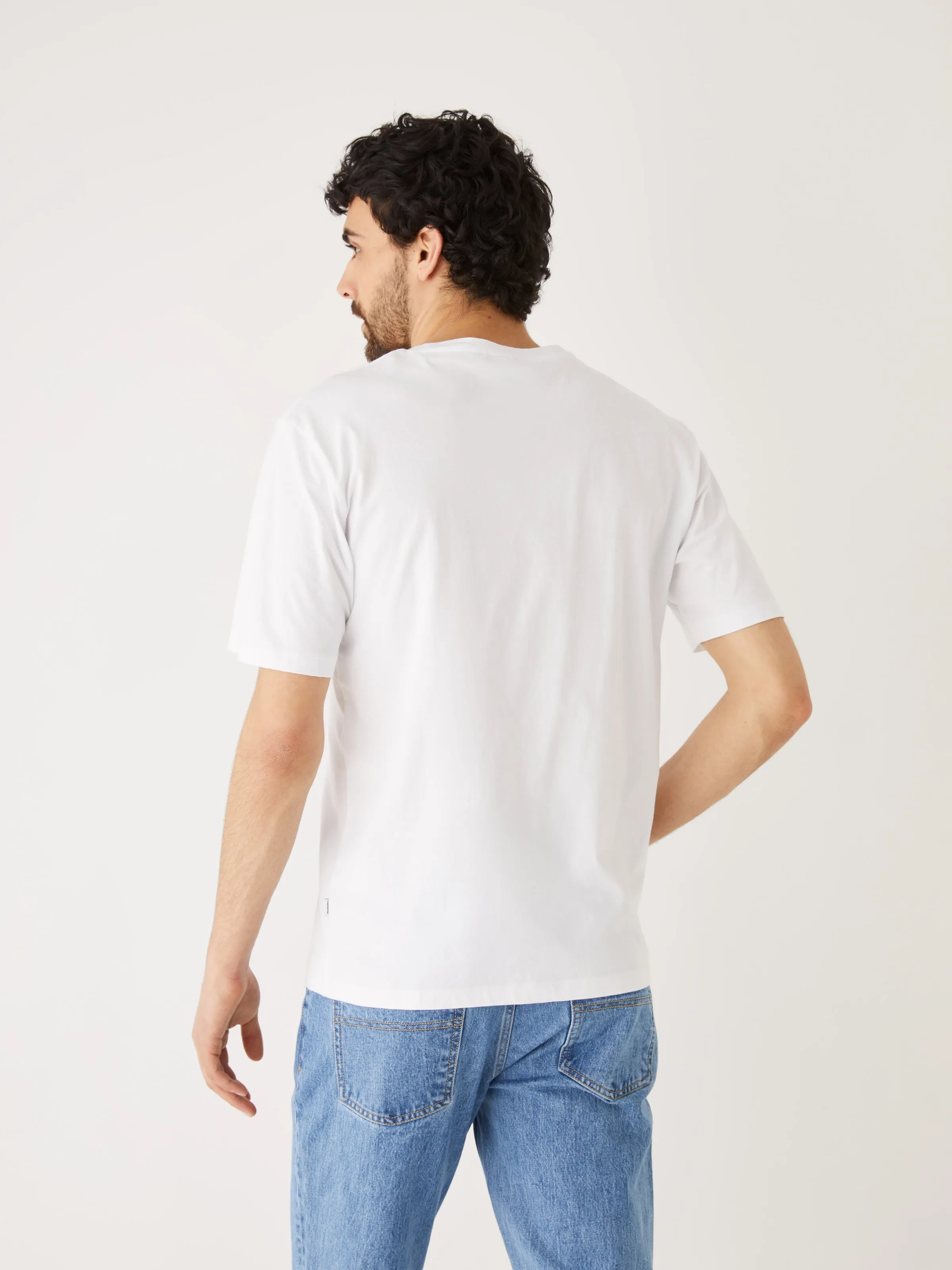 The Relaxed Essential Tee in Bright White sold by Frank & Oak product image thumbnail 3
